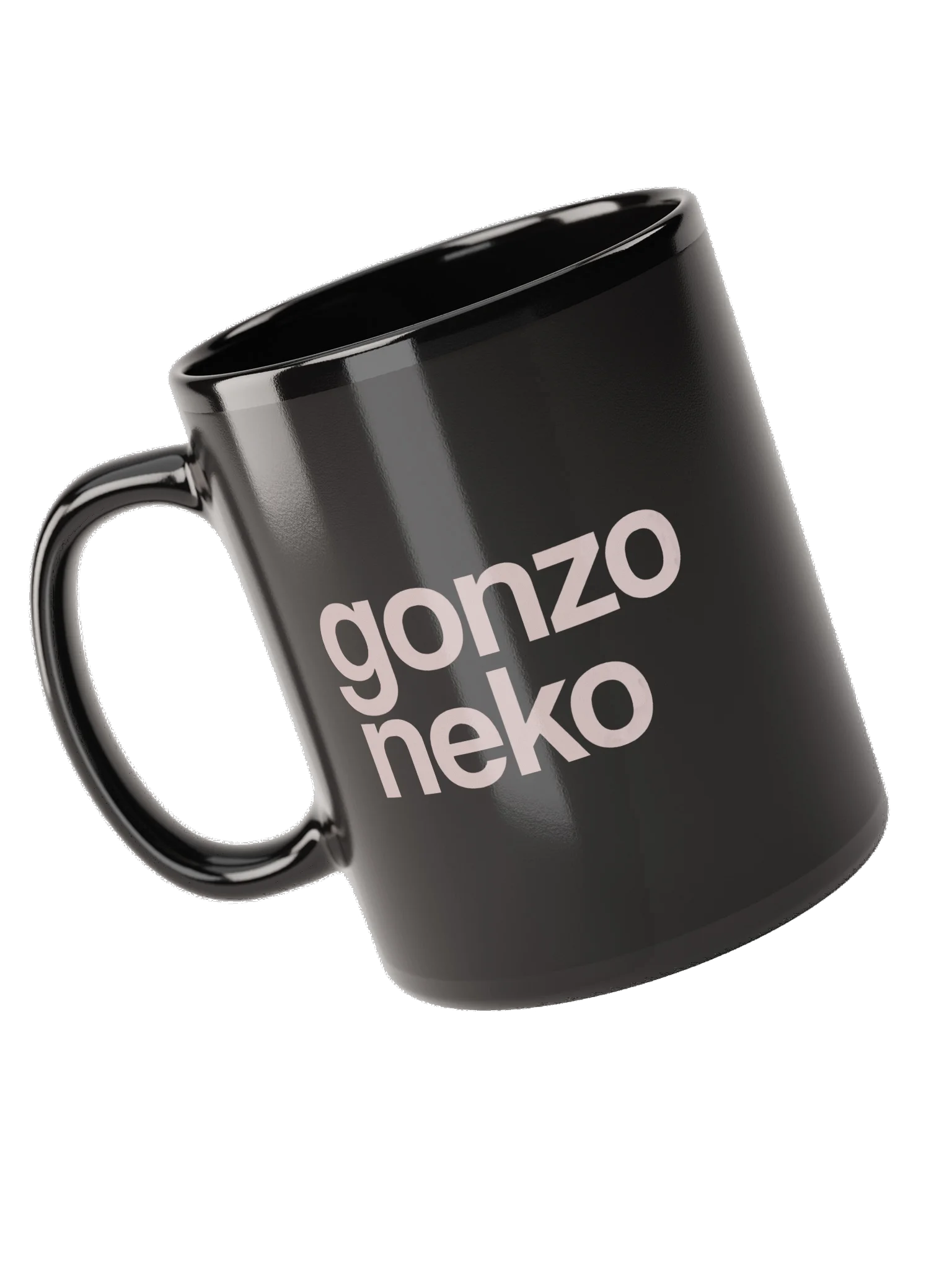 gonzo neko_Black Glossy Mug product image (9)
