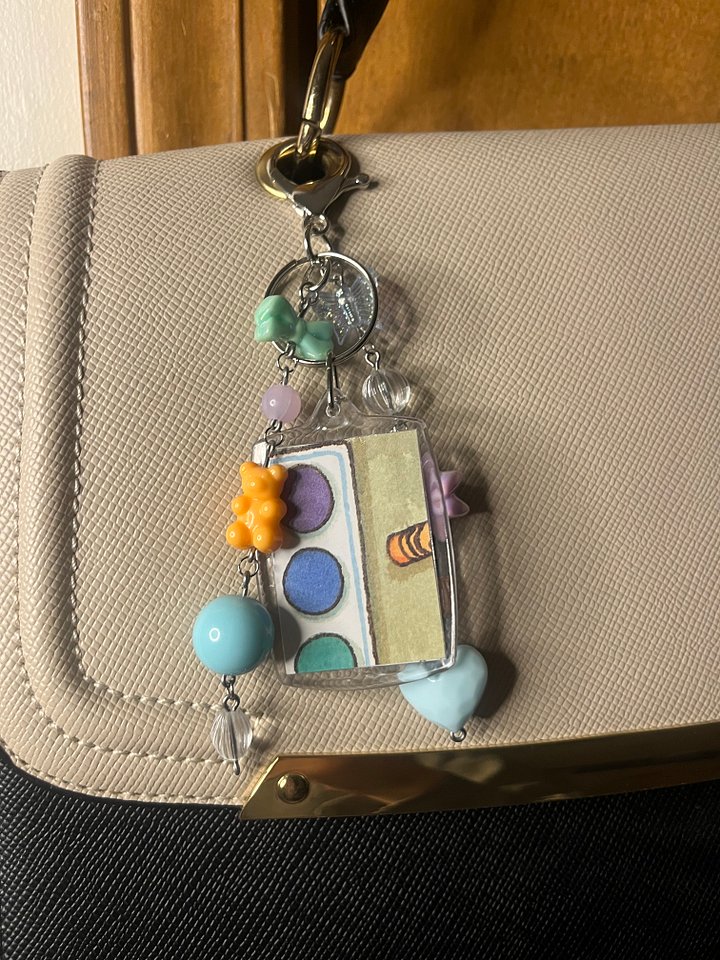 Paint Palette Deluxe Bag Charm product image (1)