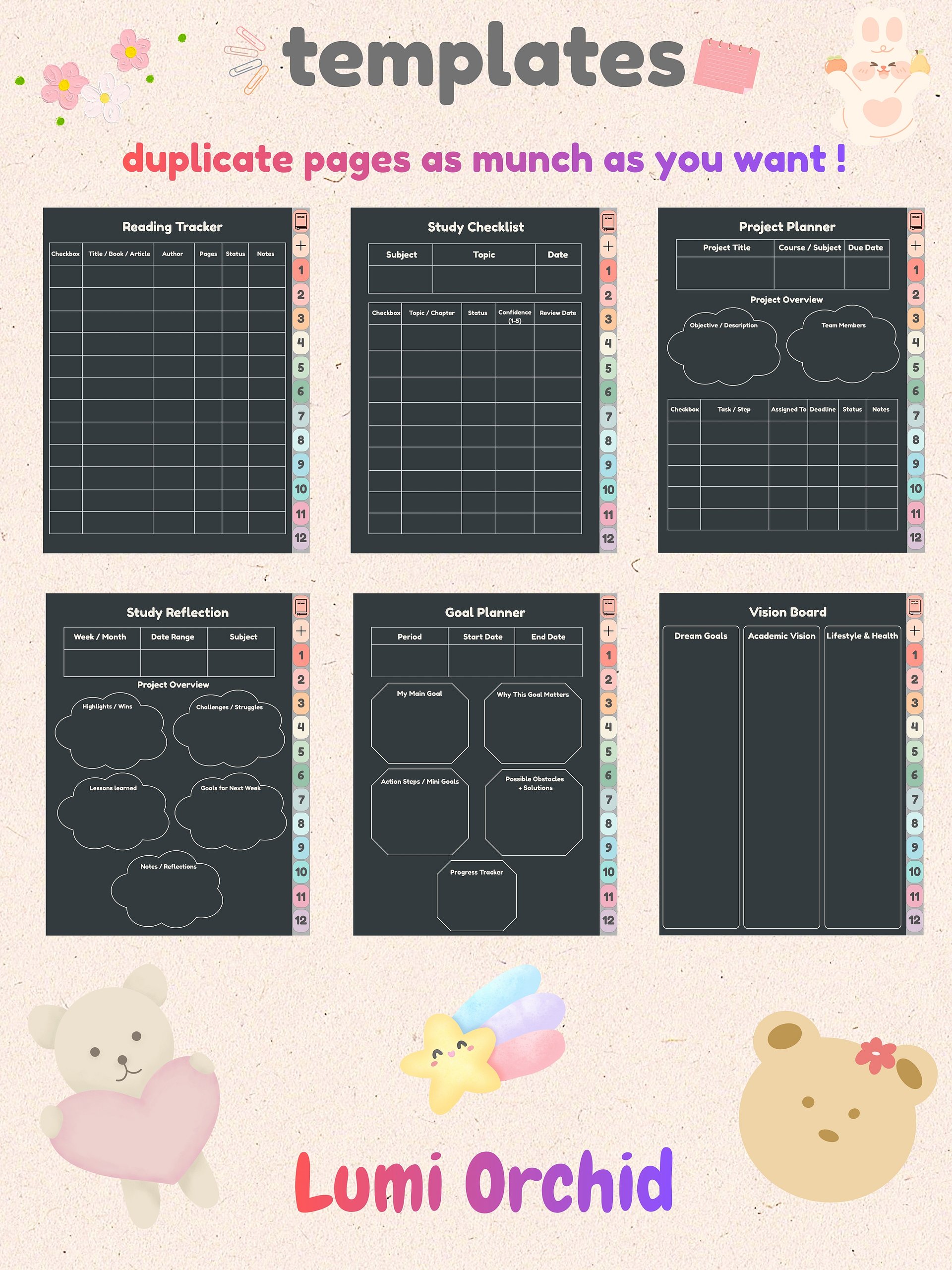 Dark Digital Notebook product image (4)