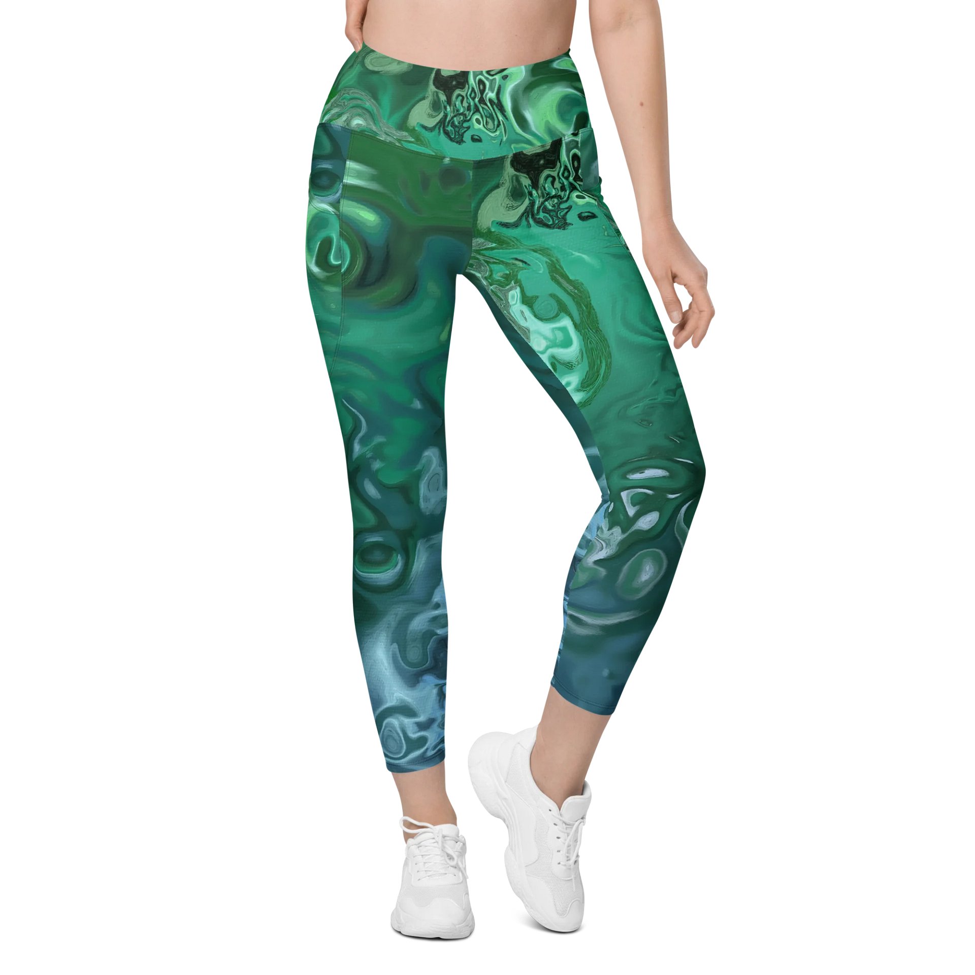 Emerald Serenity Leggings product image (1)