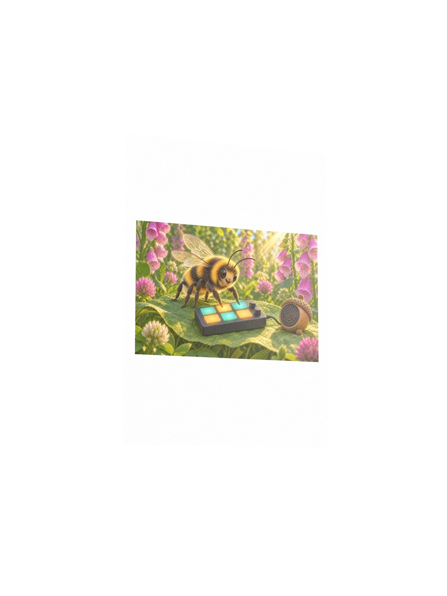 Buzz Beat Small Art Print product image (3)