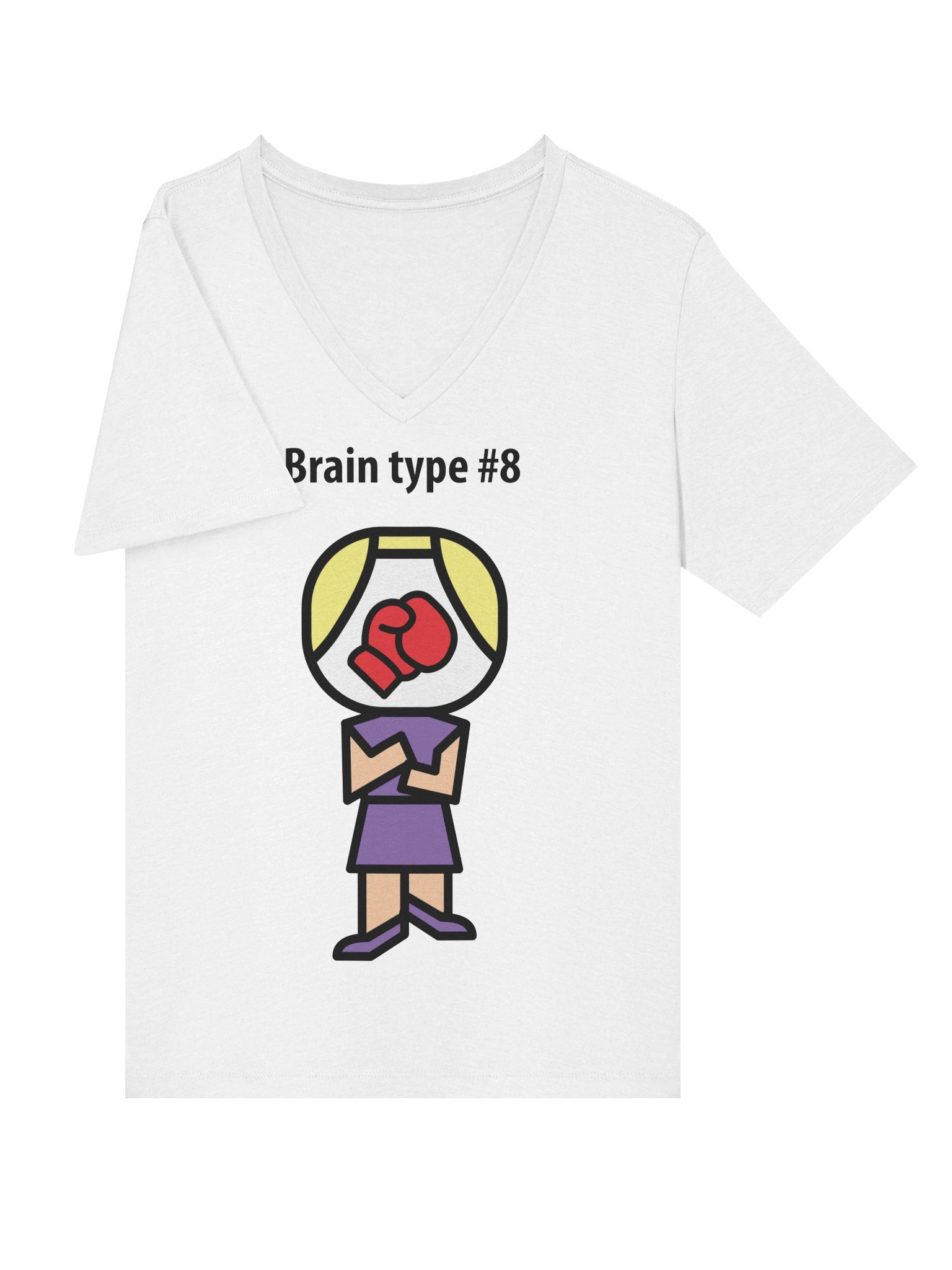 Women's t-shirt for brain type #8 product image (5)