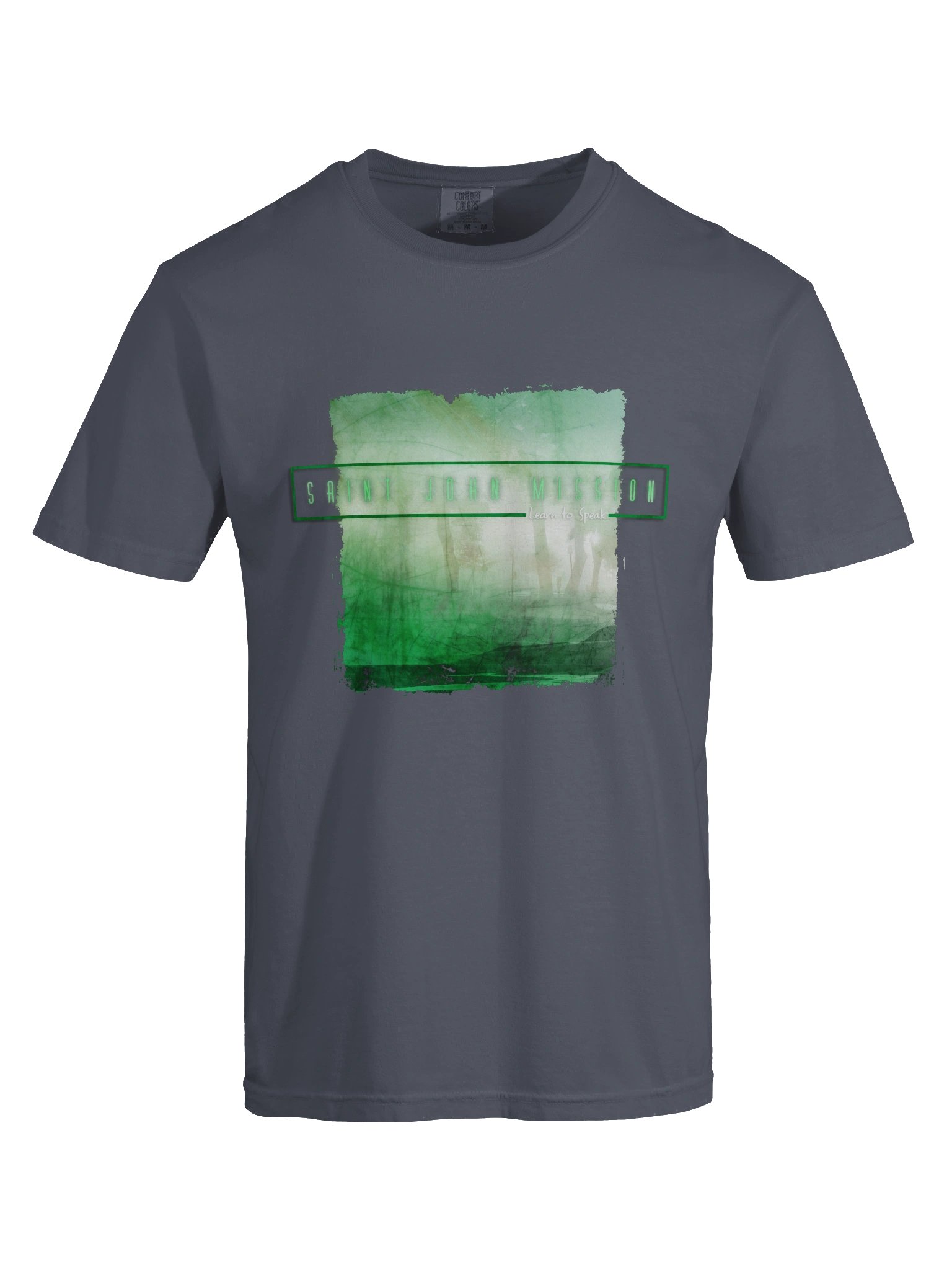 Learn To Speak Tee — Transmission: Verdant product image (7)