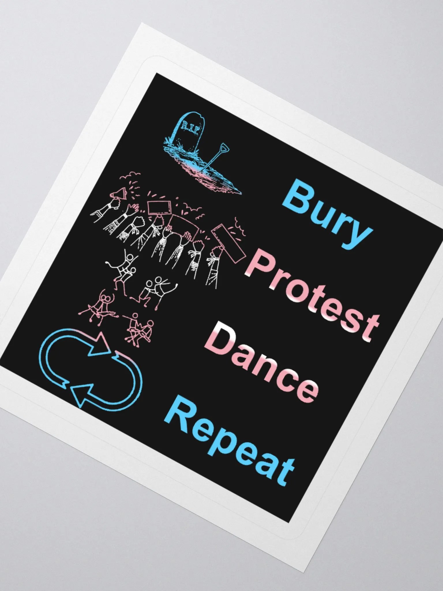BPDR Sticker (Trans) product image (2)