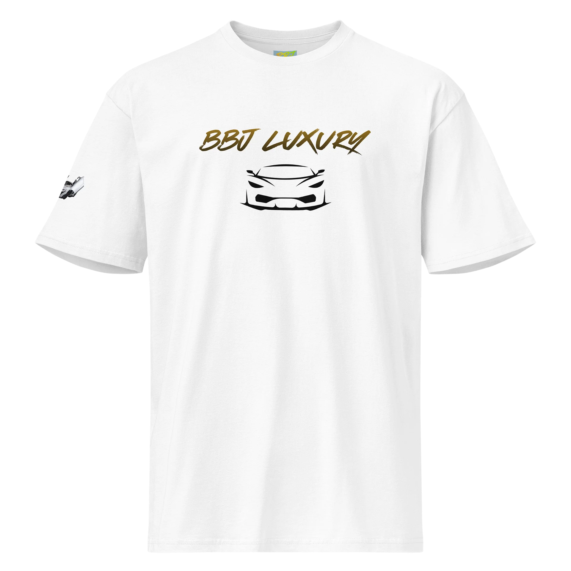 BBJ Luxury Custom White Tee product image (1)