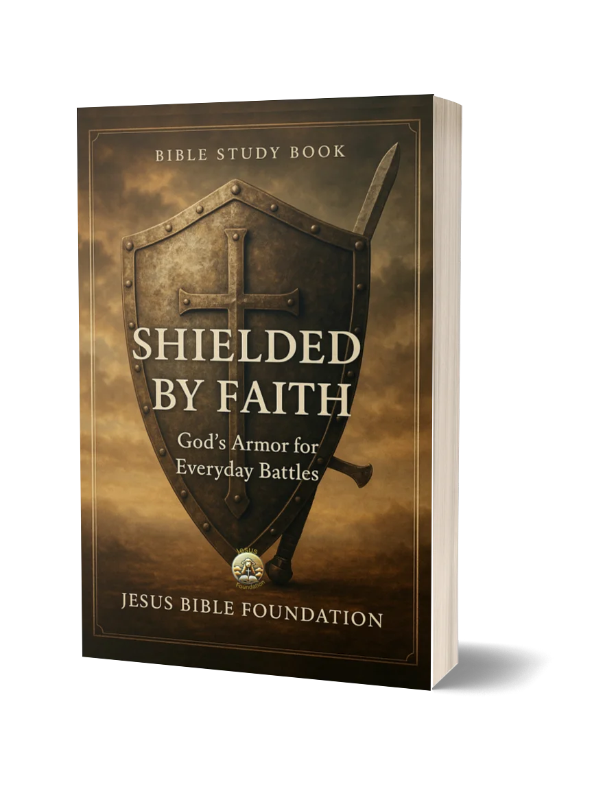 Bible Study Book Shielded by Faith: God’s Armor for Everyday Battles product image (1)