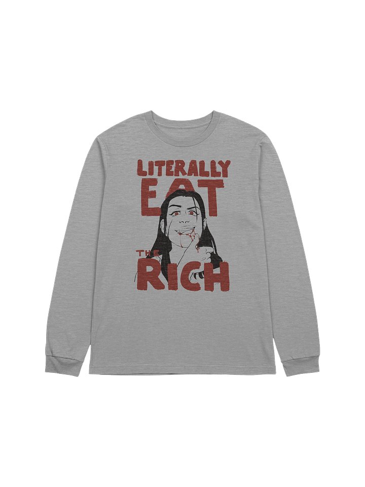 Literally Eat The Rich Long Sleeve Tee product image (1)