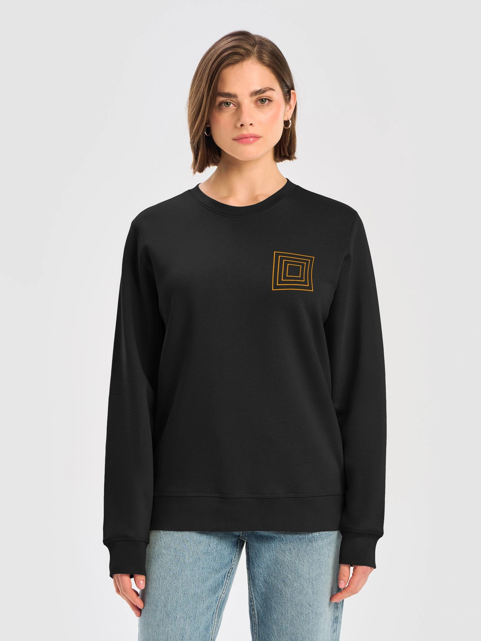 Biennale Squares Organic Sweatshirt product image (5)