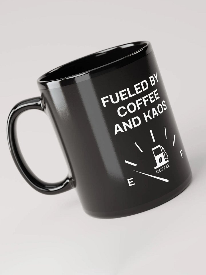 Fueled by Coffee and Kaos Coffee Mug product image (1)