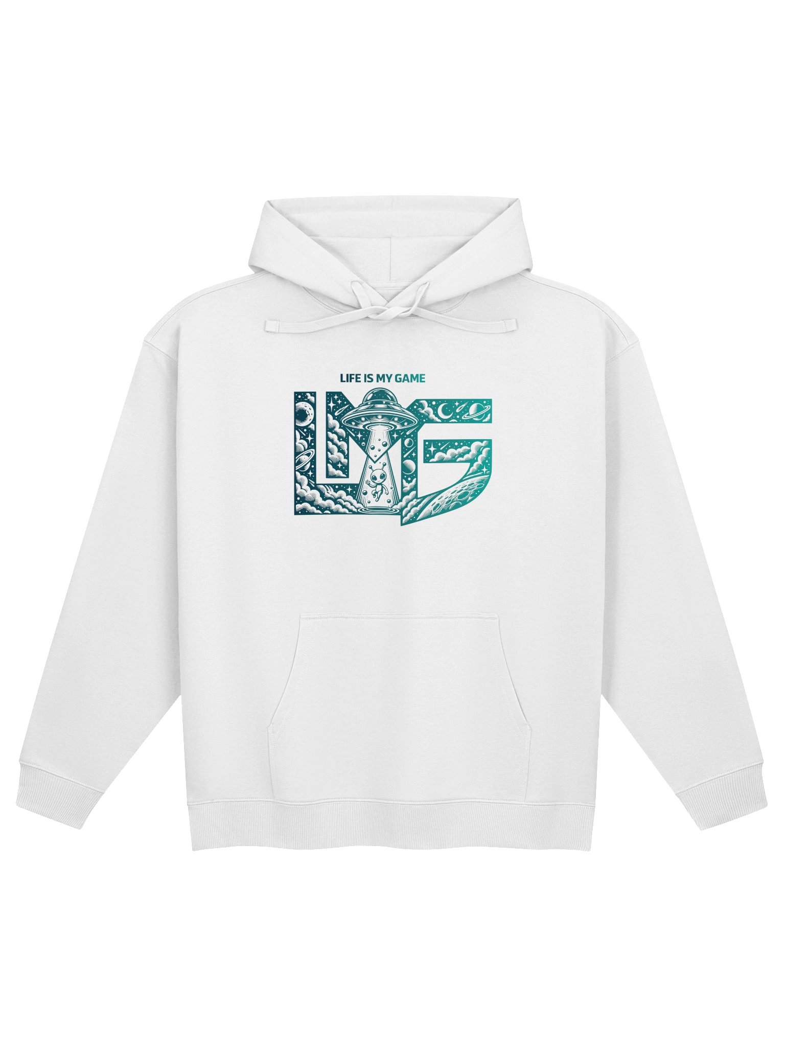 Life Is My Game — Already Here Organic Hoodie product image (1)