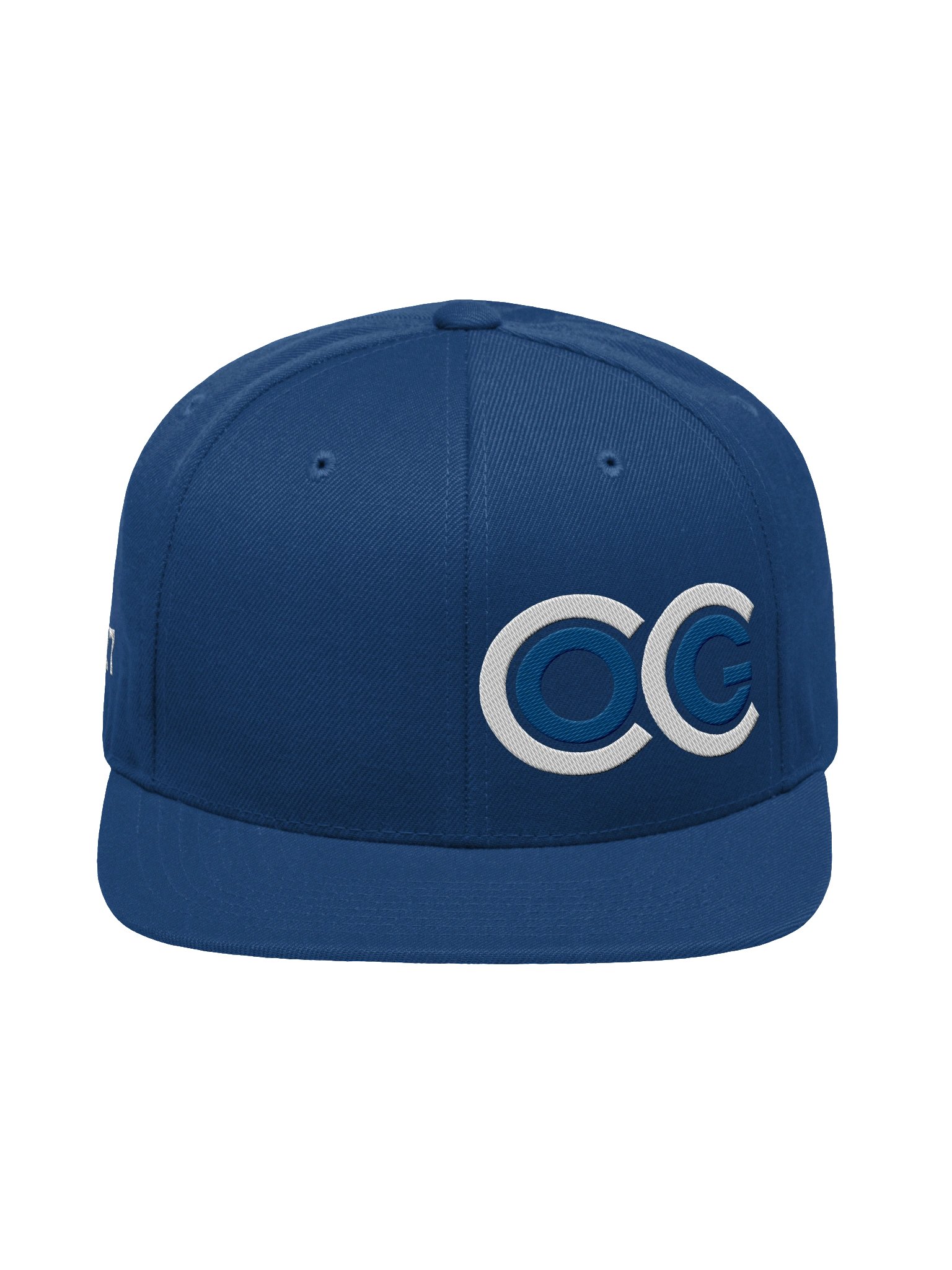 Cocoa Crusty CCOG Flatbill - White/Royal on Royal product image (1)