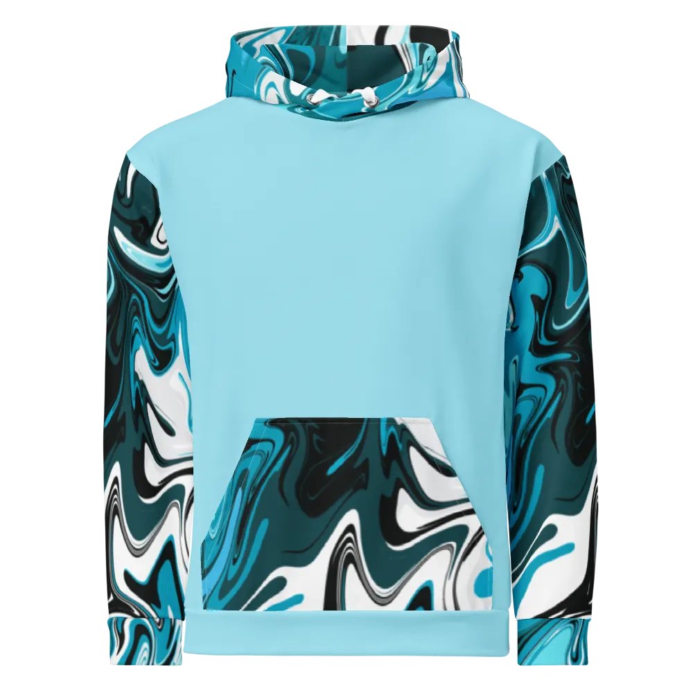 Blue Swirl Hoodie product image (4)
