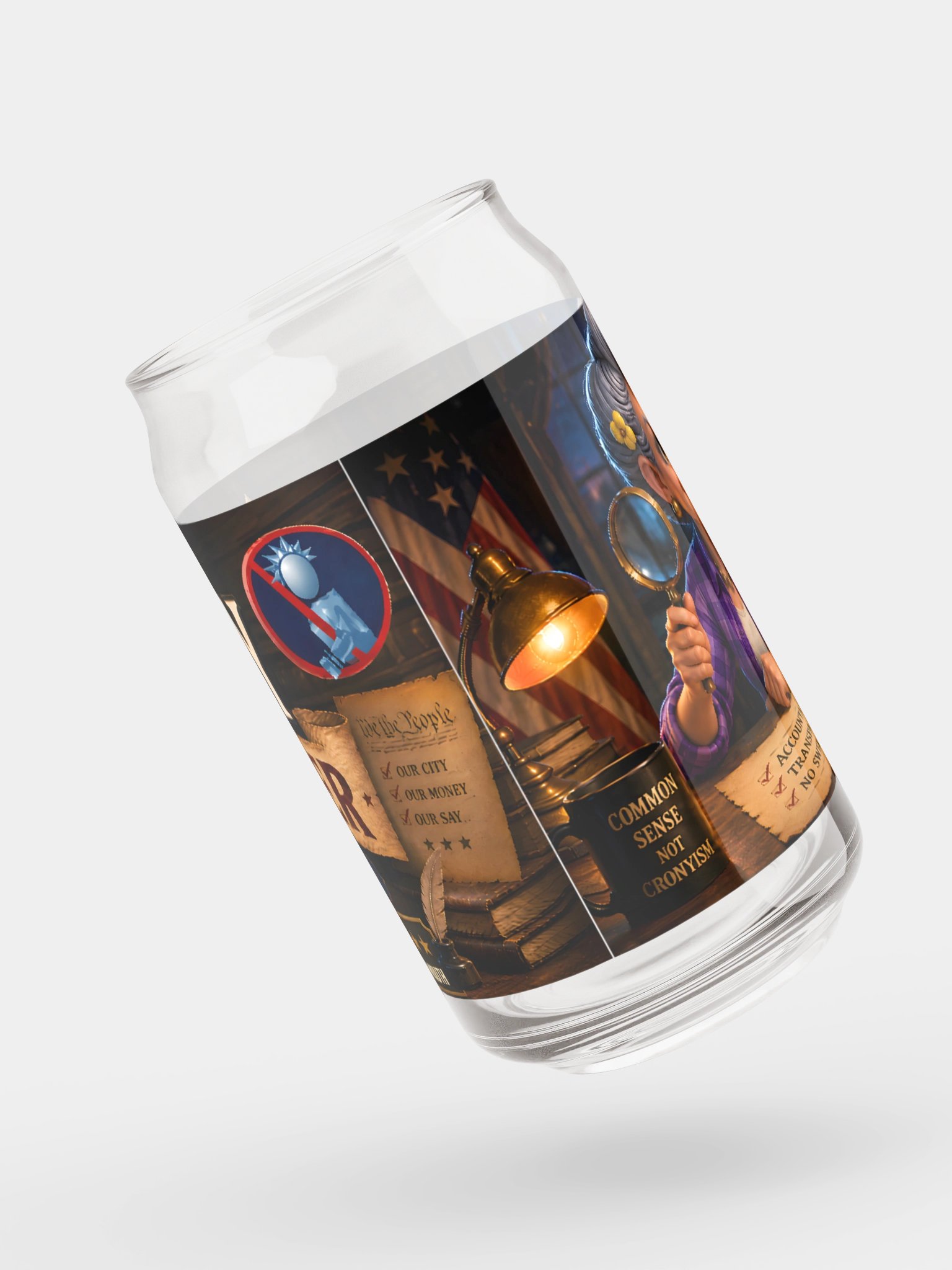 “Not a Safe Space” Can-Shaped Glass product image (7)