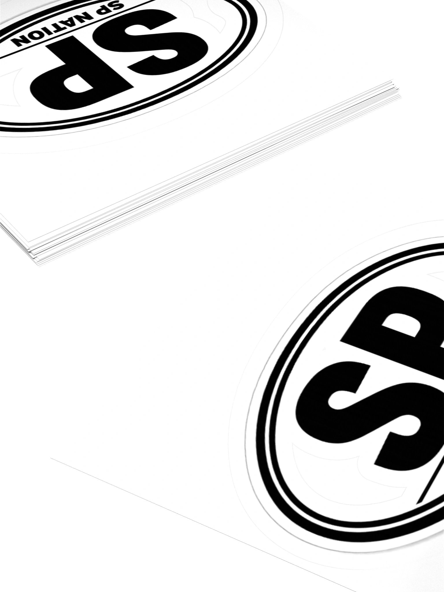 SP Nation Oval Sticker product image (10)
