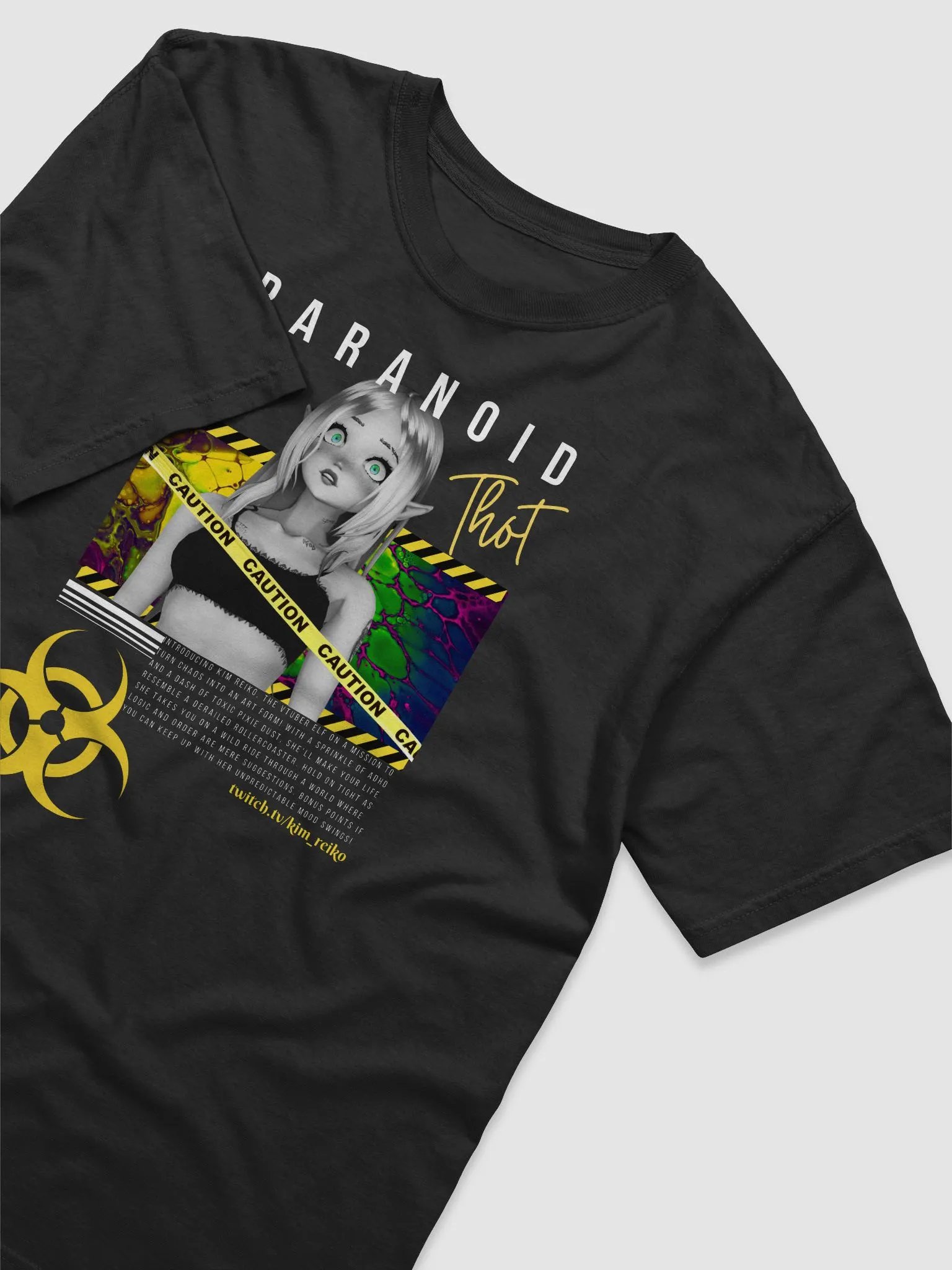Paranoid Thot: Unisex Tee product image (3)