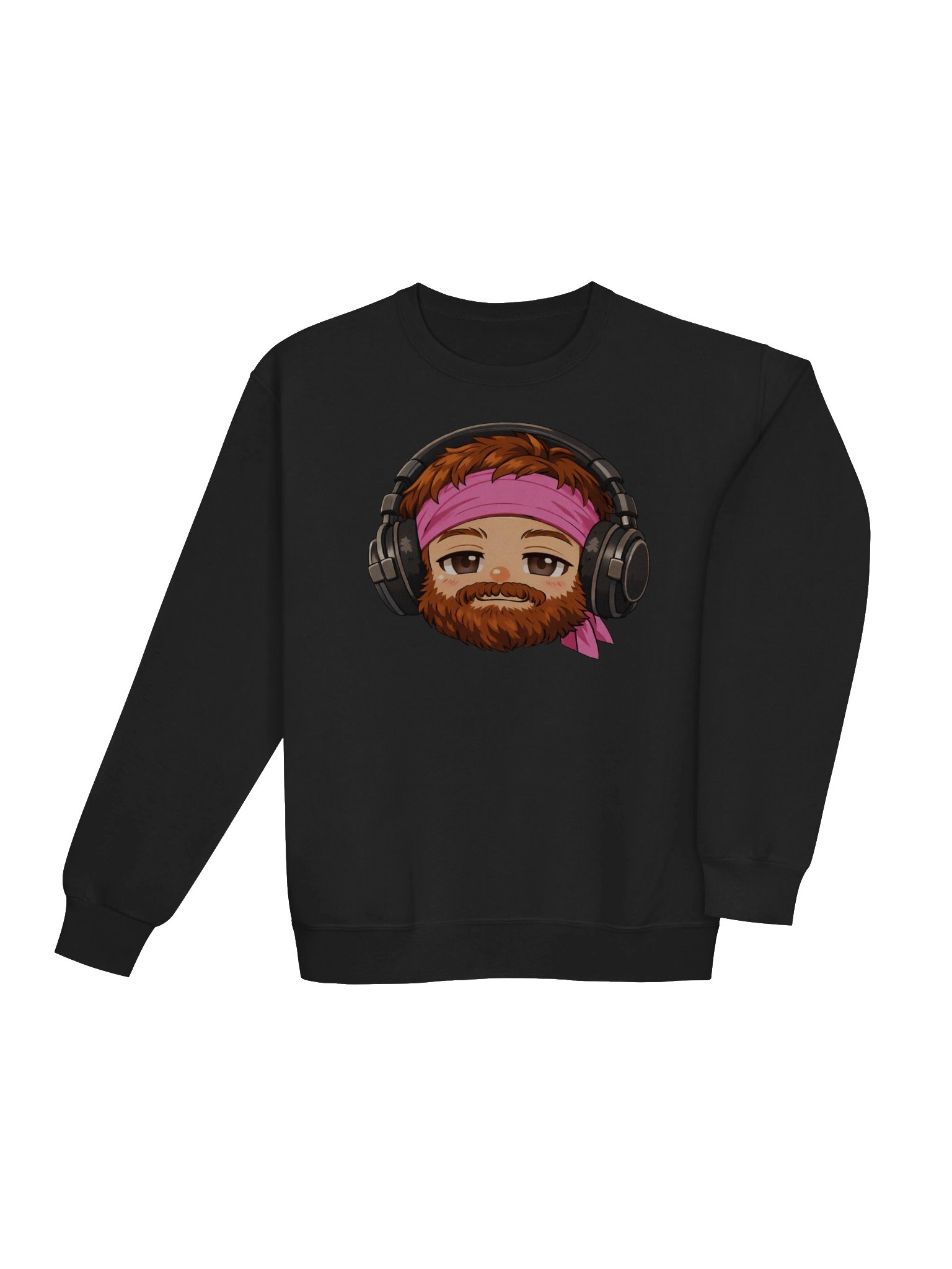 Pink Headband Chibi Crew Neck product image (4)