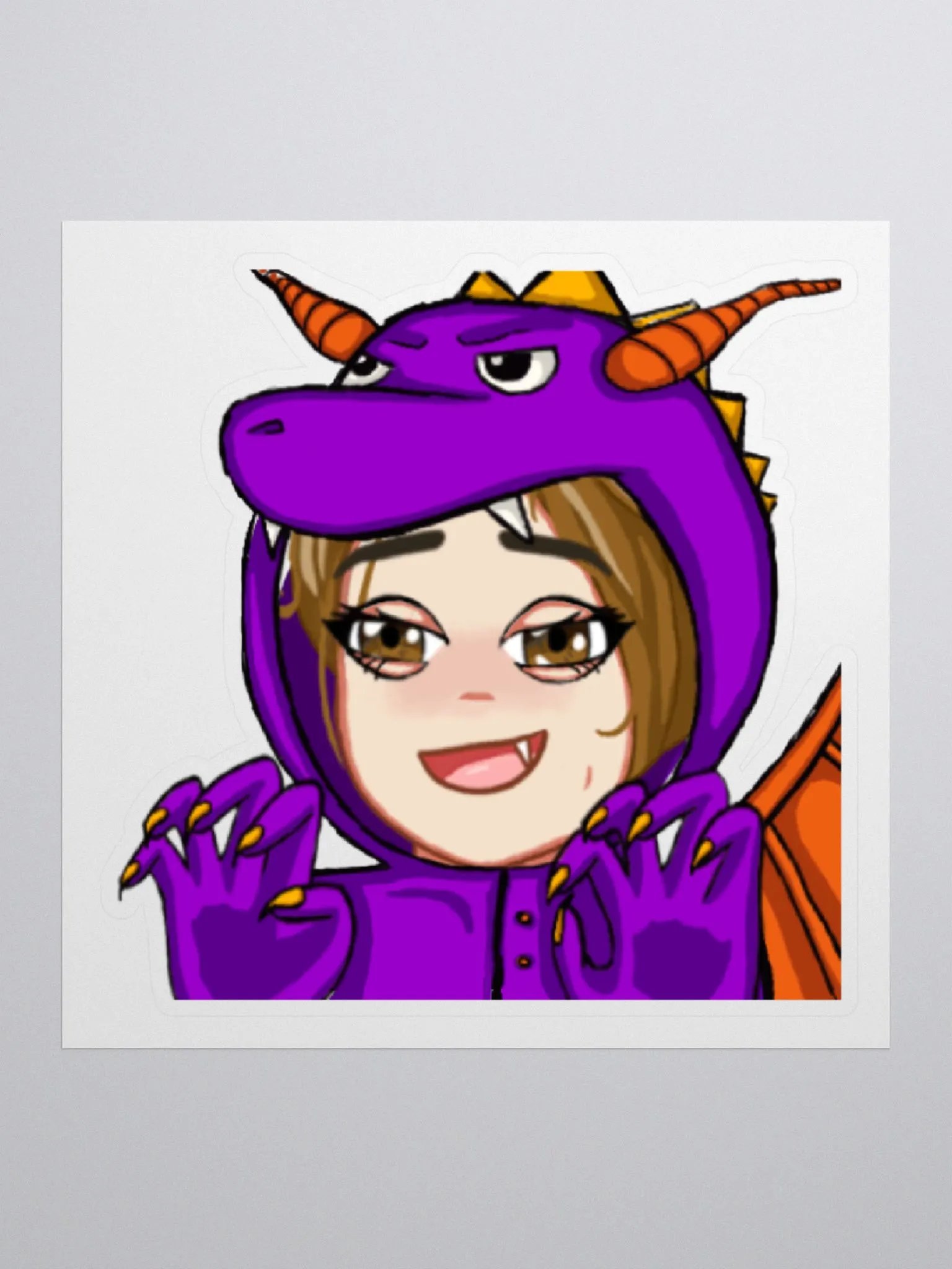Rawr Emote Sticker product image (1)