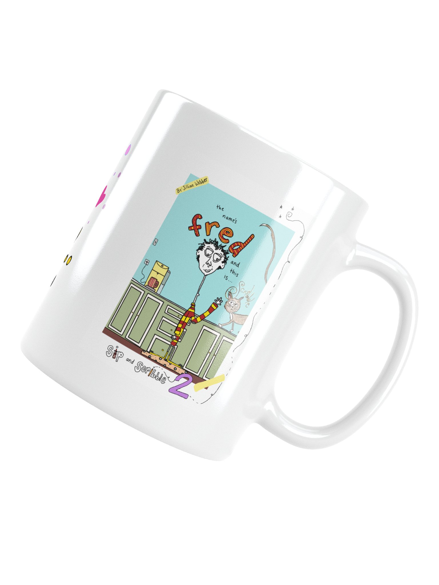 SCRIBBLE'S 100 OZ COFFEE MUG! product image (5)