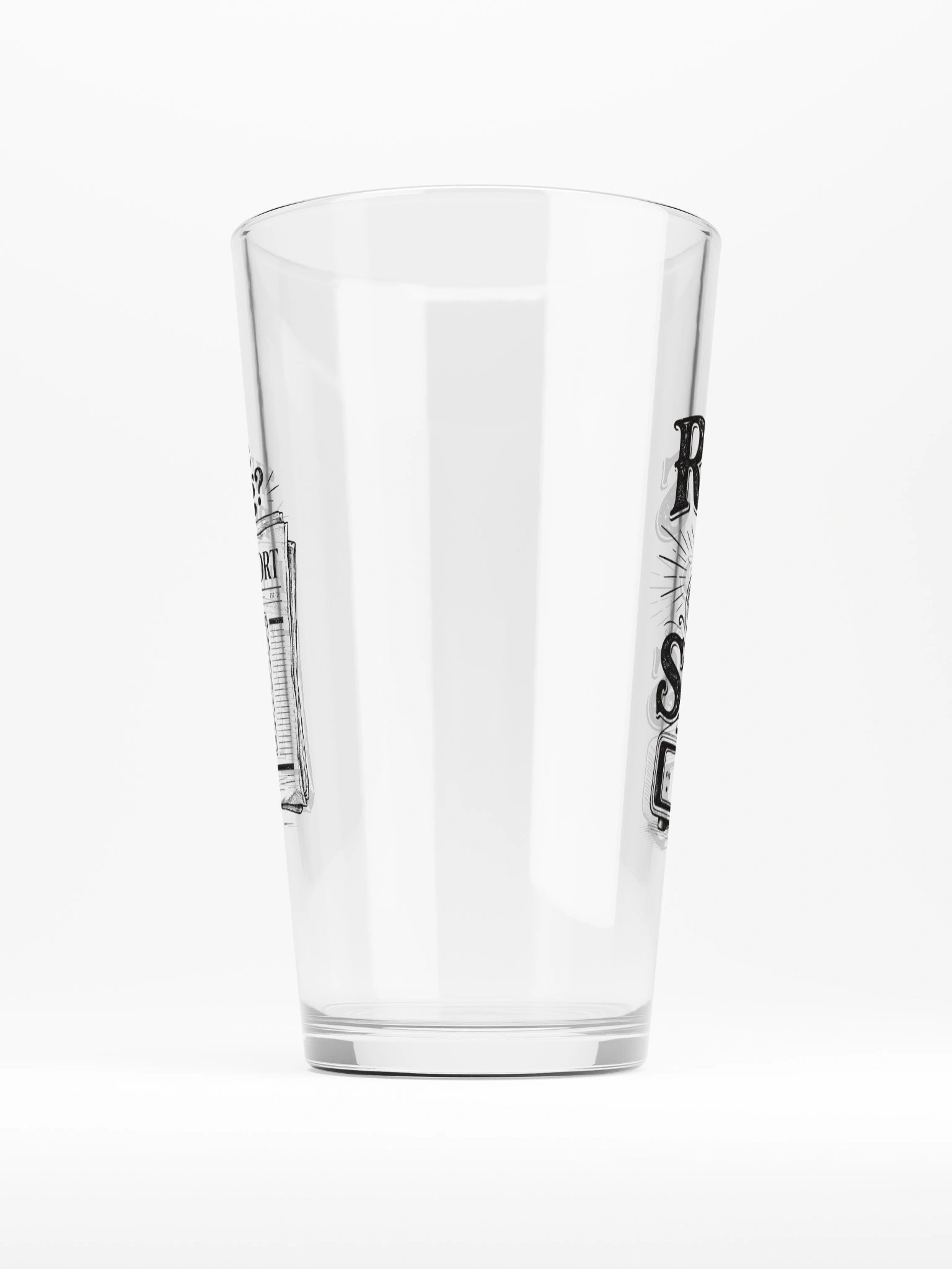 The Daily Pour Pint Glass product image (3)