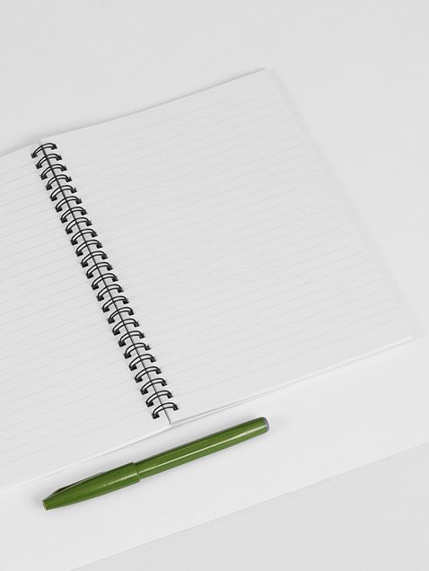 Photo showing Spiral Bound Notebook - Ruled Lines