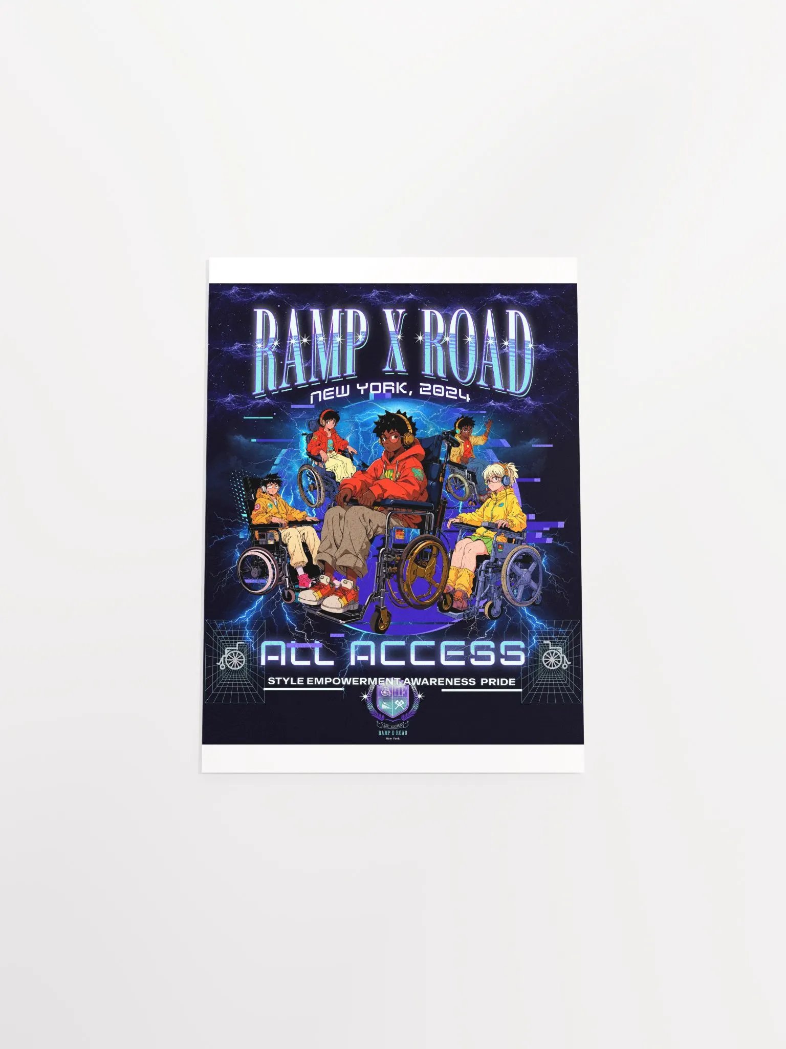 RXR Graphic Vibrant Matte Poster Print product image (39)