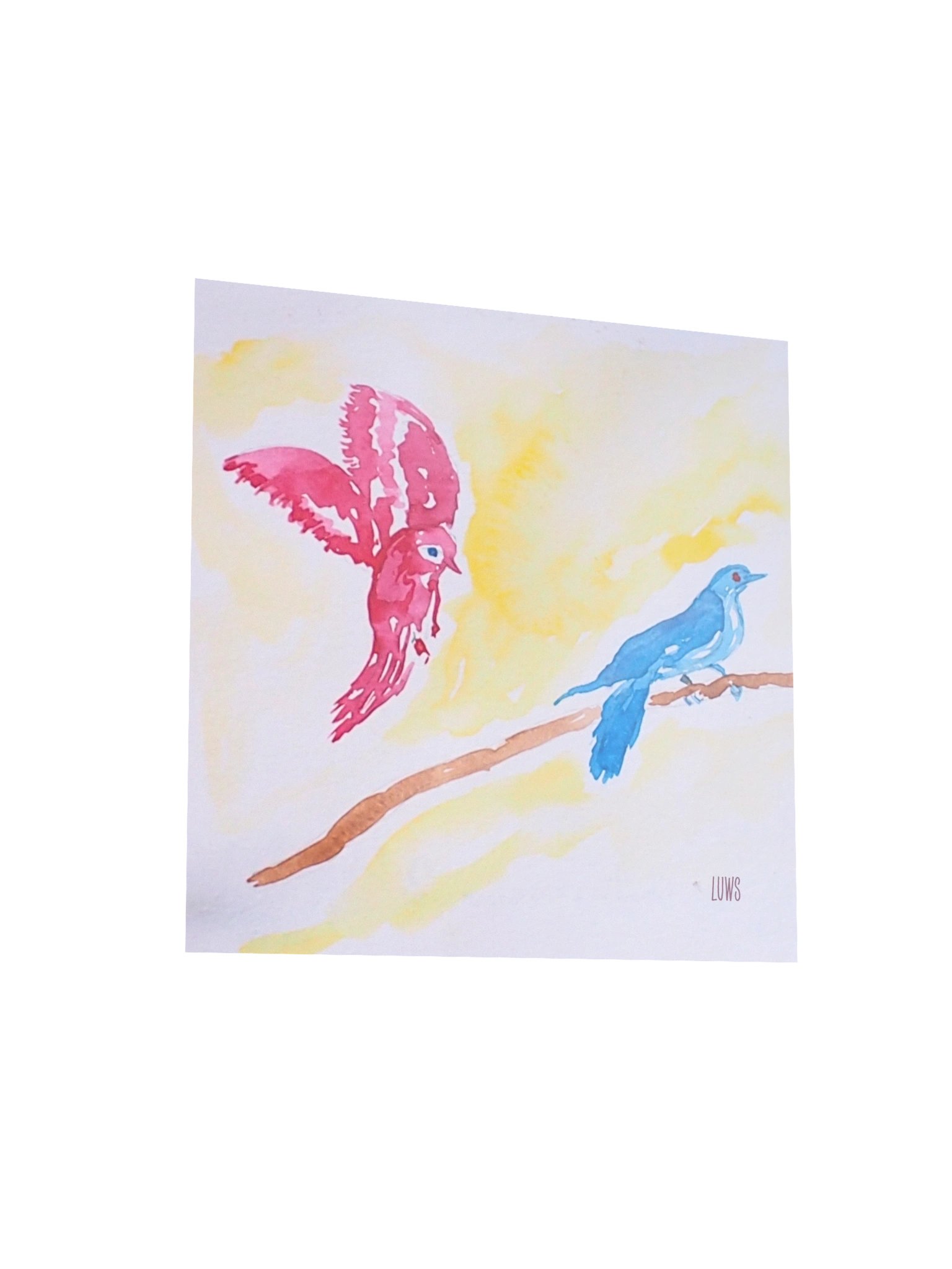 Them | Twin Birds on a Branch Poster (Unframed) product image (3)