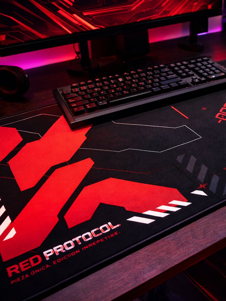 Red Protocol - Mouse Pad Extra Large - 33” x 15” product image (1)