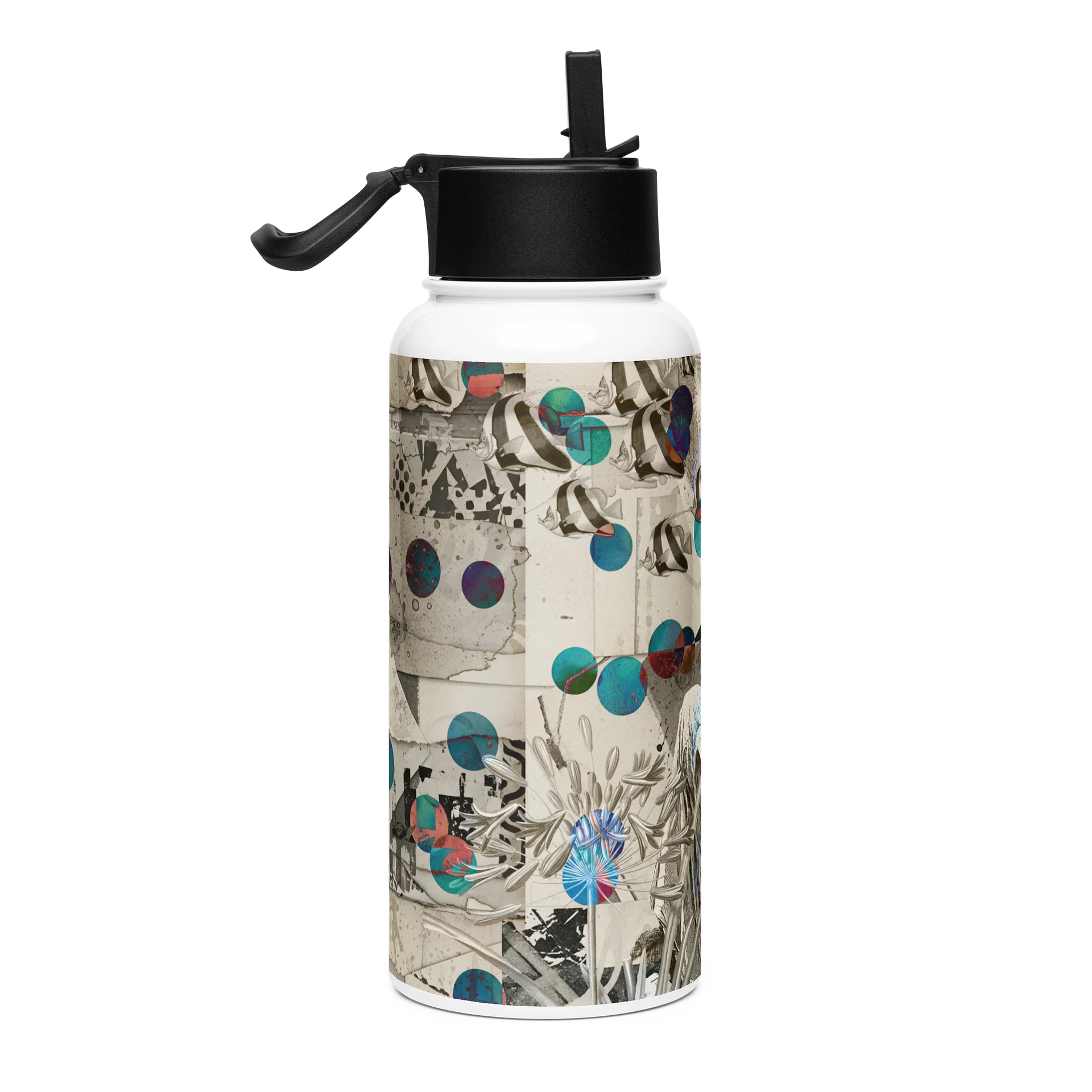 Sueño de Luna (Moon Dream) by Edward Martin Stainless Steel Water Bottle product image (4)