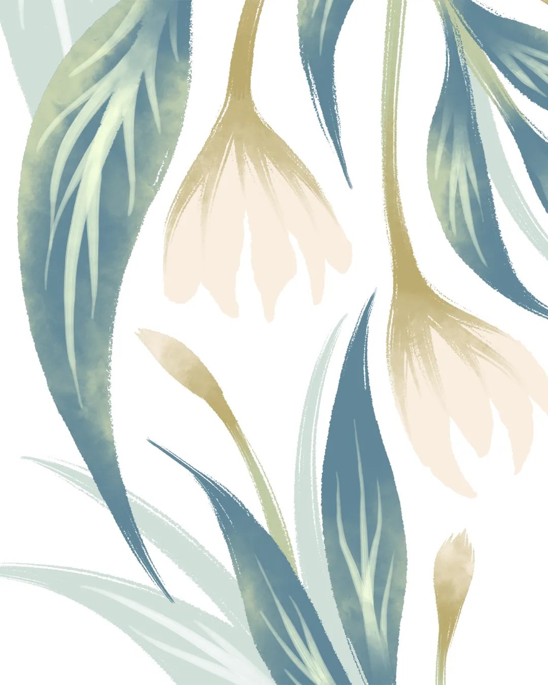 Budding Vines Wedding Invitation Suite - Cream product image (5)