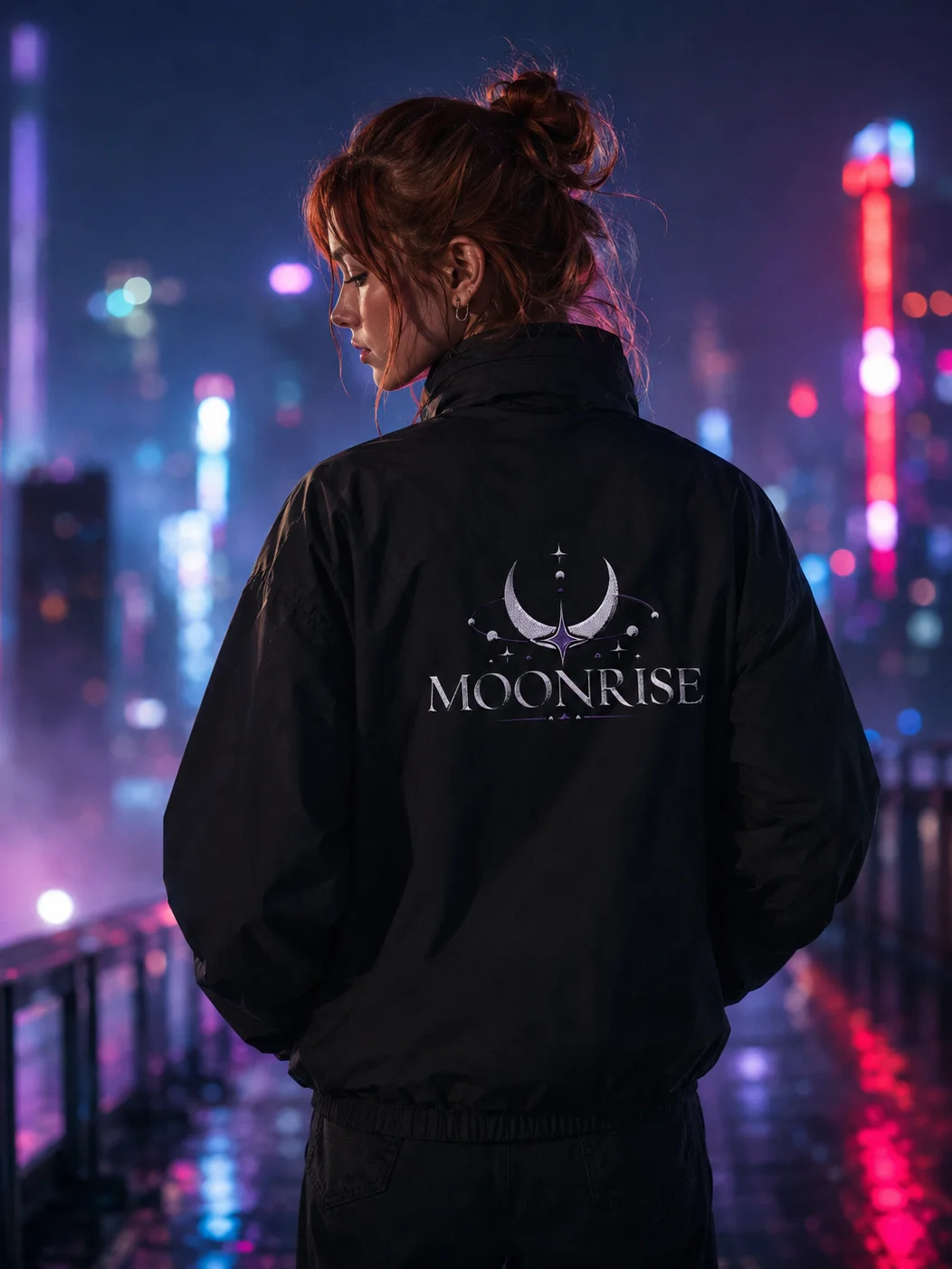 New Orbit Embroidered Windbreaker product image (1)