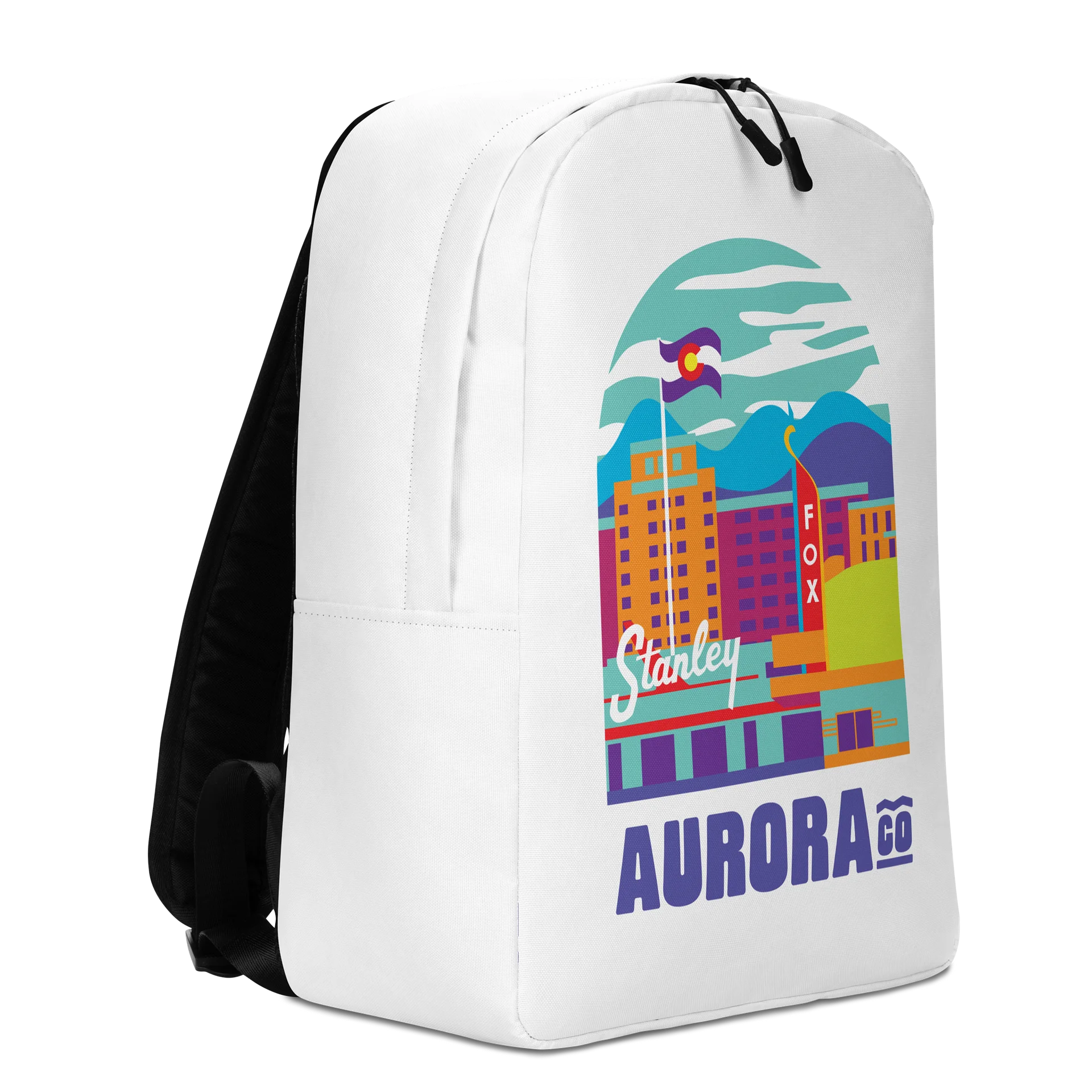 Aurora Cityscape Backpack (Multicolor) product image (3)