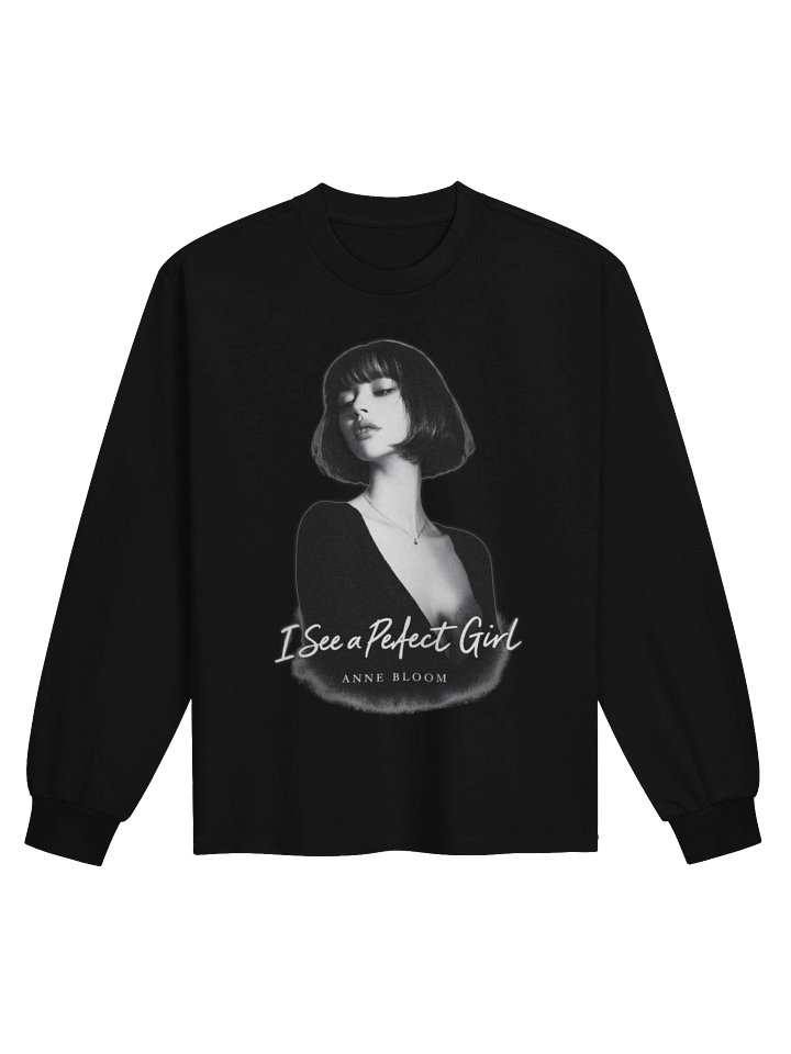 Unisex Heavyweight Long Sleeve Shirt - I See a Perfect Girl product image (1)