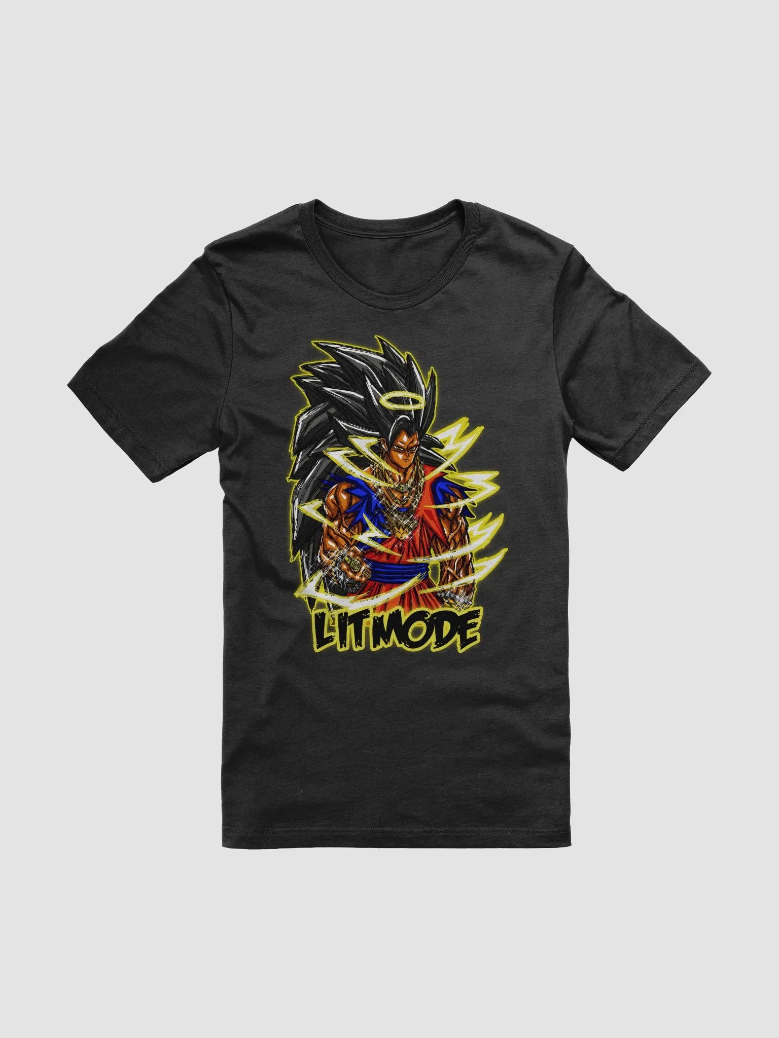 Lit Mode Saiyan T-Shirt product image (2)