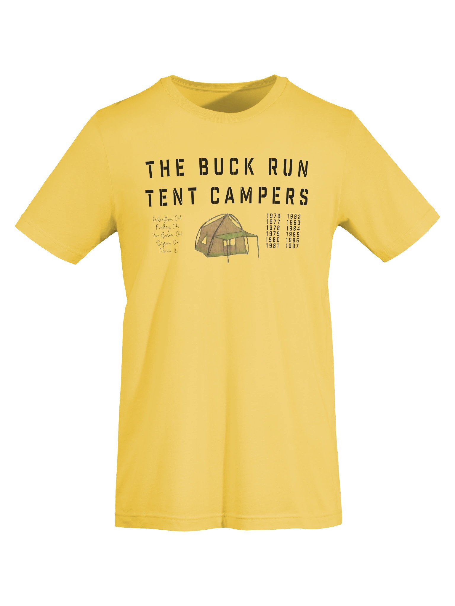 Buck Run Tent Campers T-Shirt product image (7)