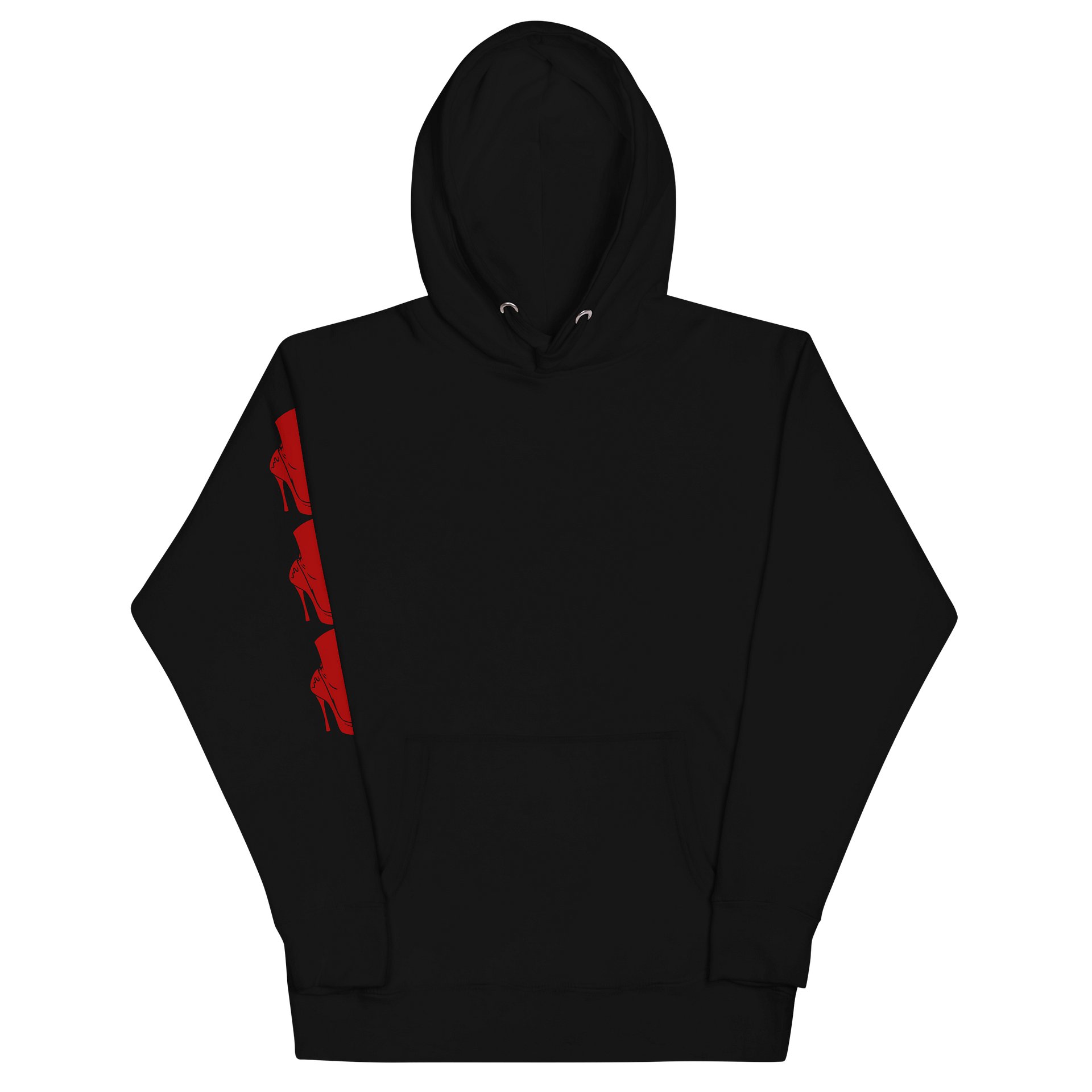 Ivory hoodie - blood red product image (6)