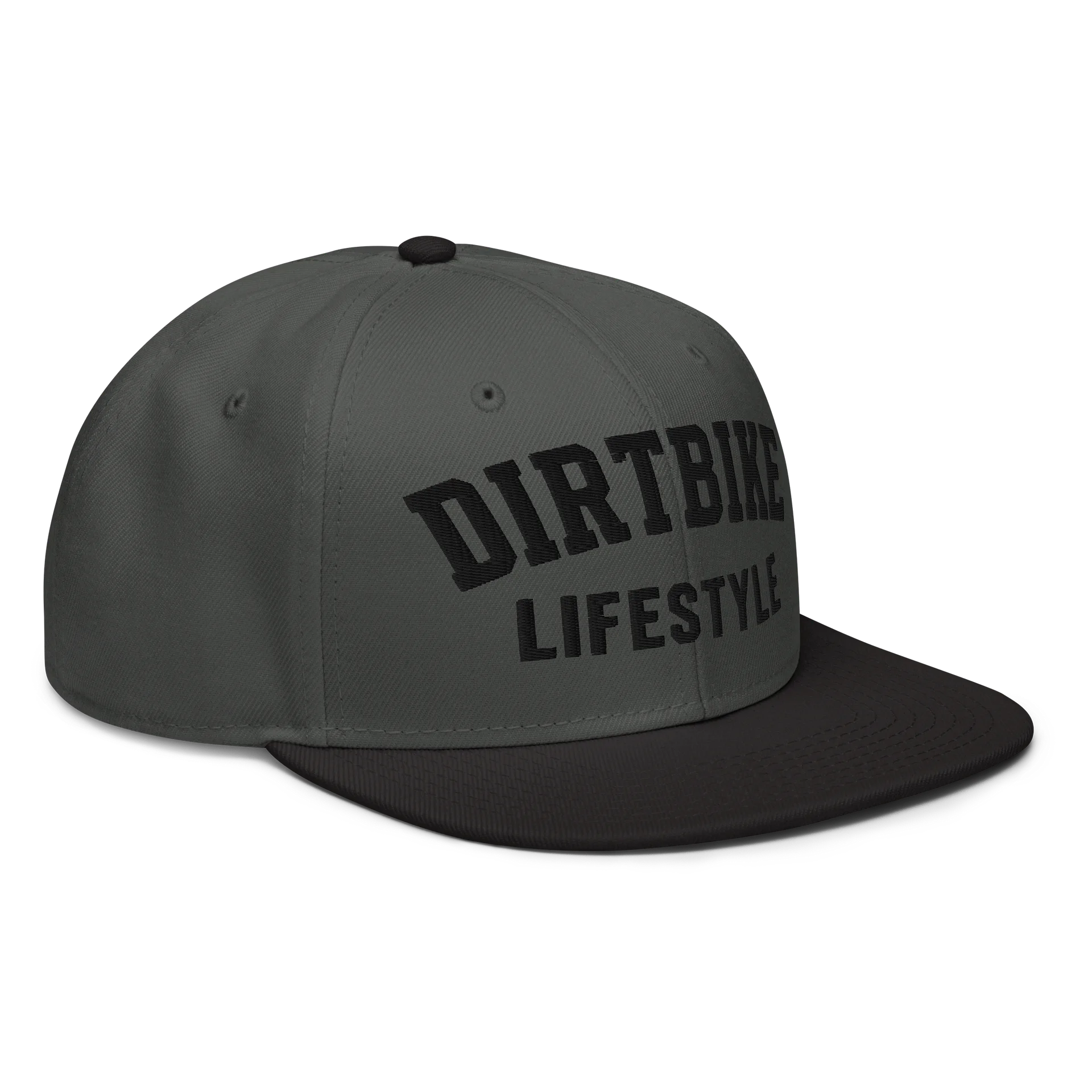 Dirtbike Lifestyle Snapback – Black Edition product image (5)