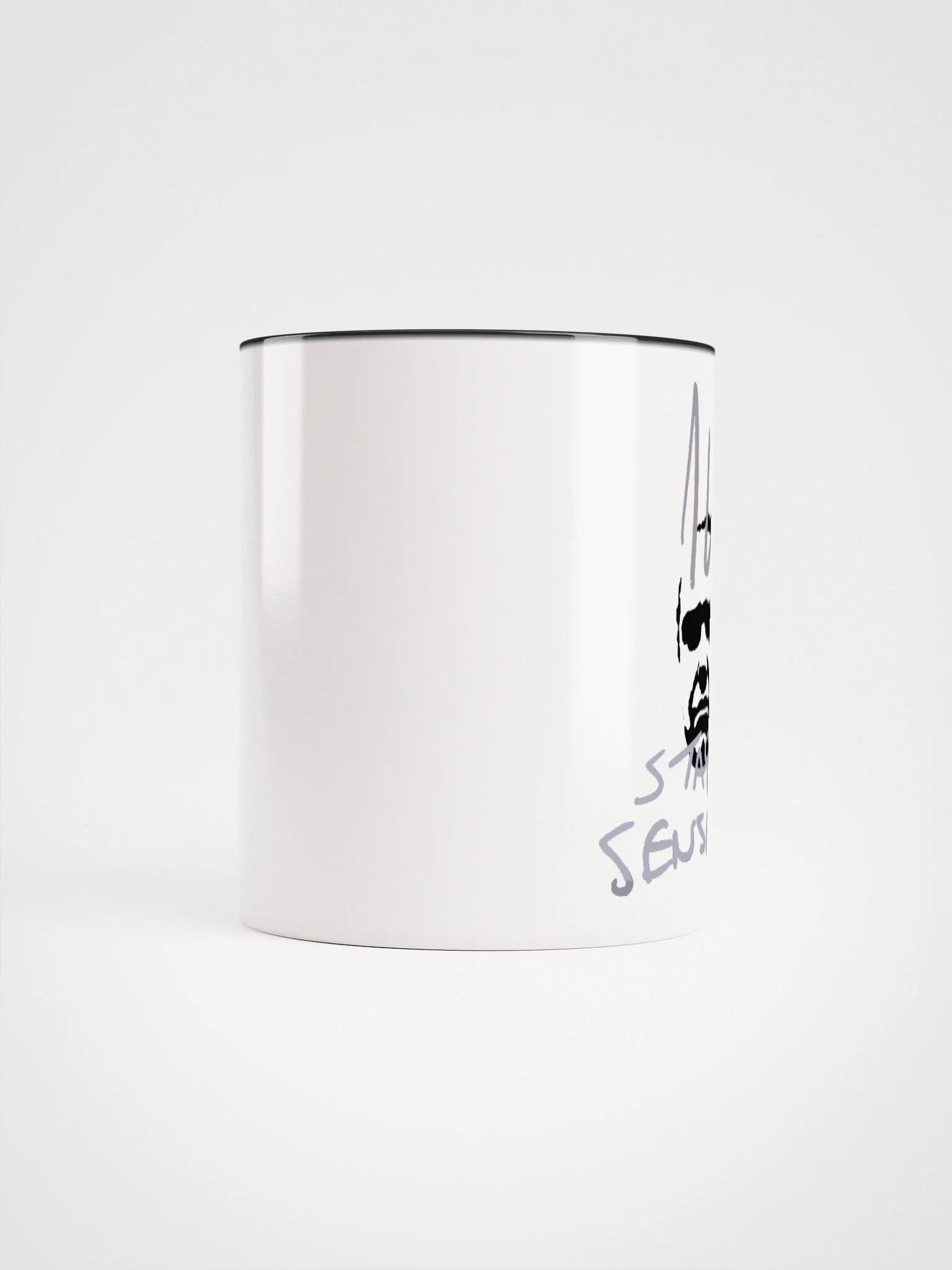 Jon Hare Stay Sensible Ceramic Mug with Color Inside product image (5)