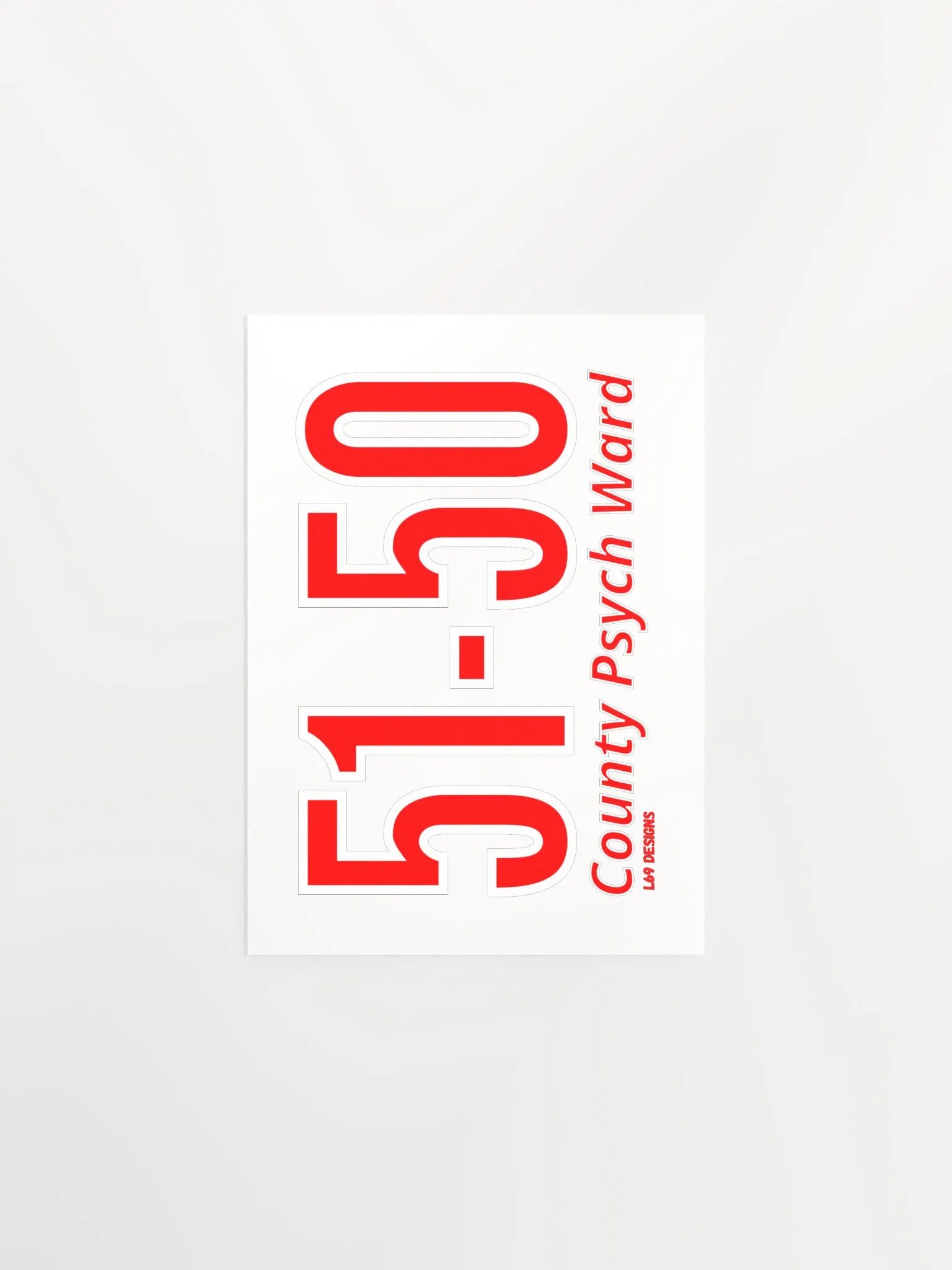 COUNTY PSYCH WARD product image (1)