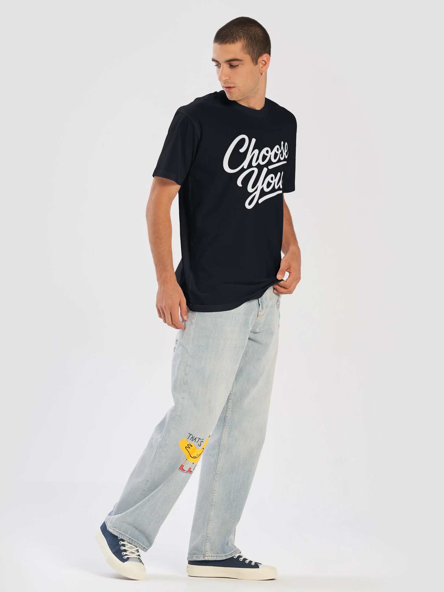 Choose You Unisex (Navy Blue) product image (5)