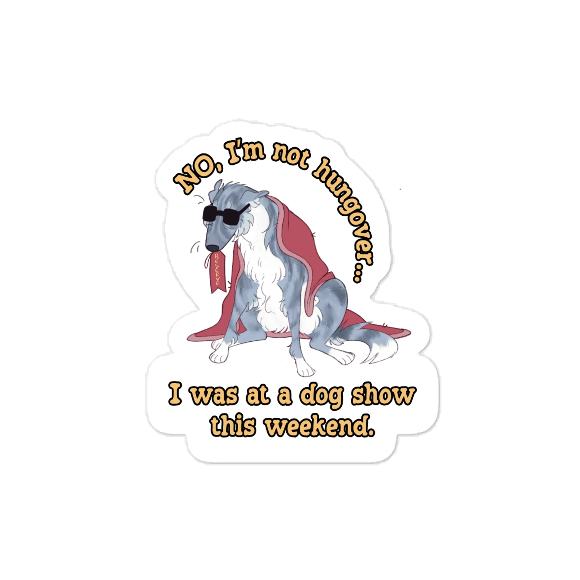 Dog Show Hangover - Silver Brindle Reserve product image (1)