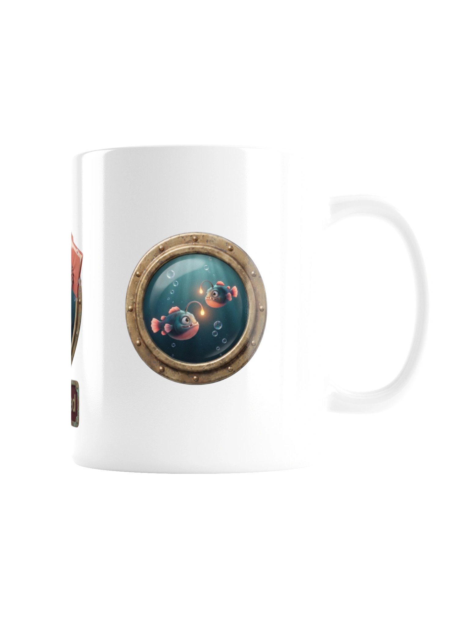 Handled logo and porthole mug product image (3)