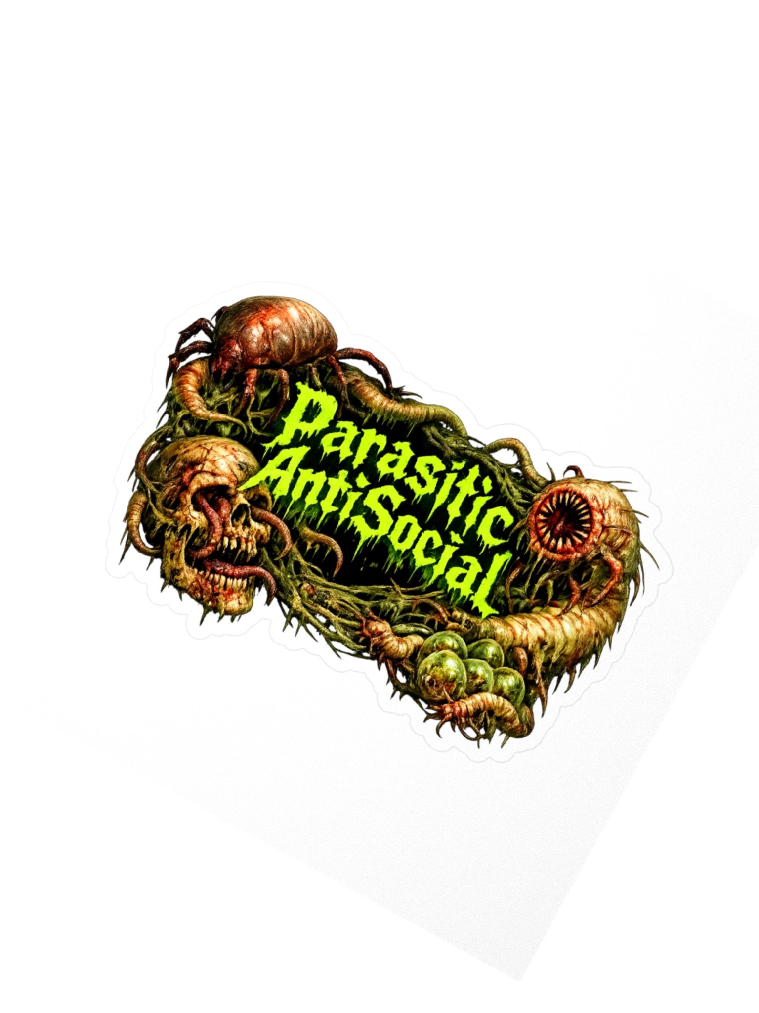 Parasitic AntiSocial GRAPHIC Sticker product image (2)