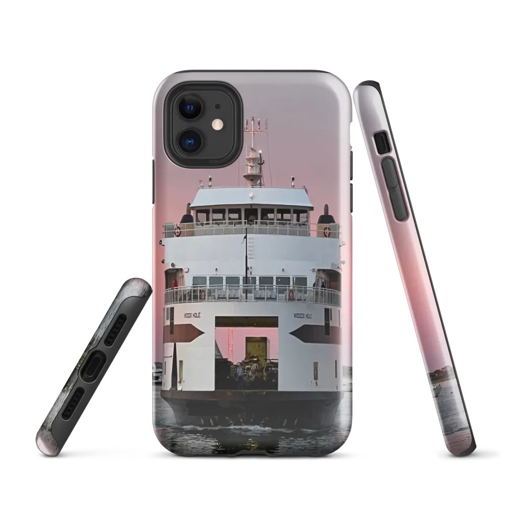 Nantucket Island Sunset Ferry iPhone® Case product image (1)