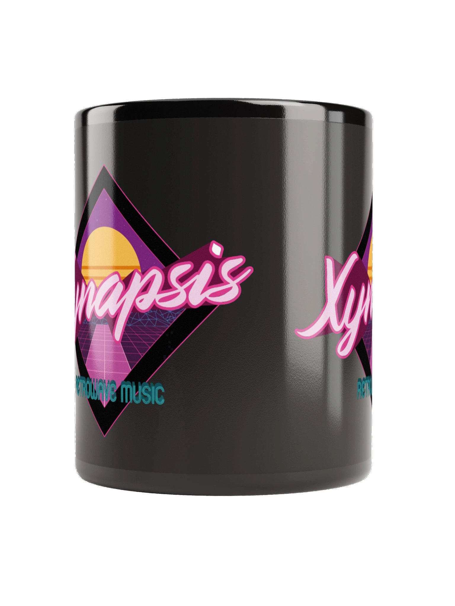Xynapsis Black Glossy Mug product image (2)