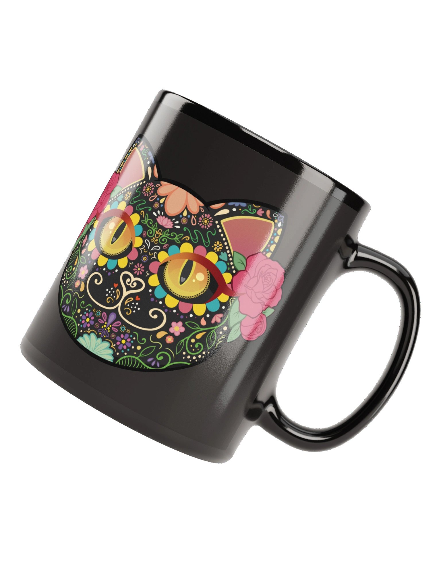 Sugar Skull Cat Mug product image (8)
