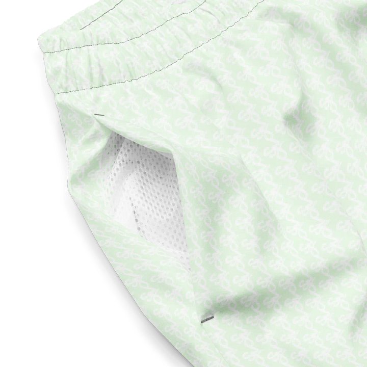 Syn-Stripe Trunks Green/White product image (2)