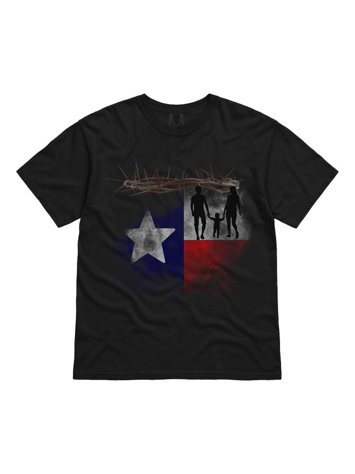 God, Family, Texas Heavyweight T-Shirt product image (1)