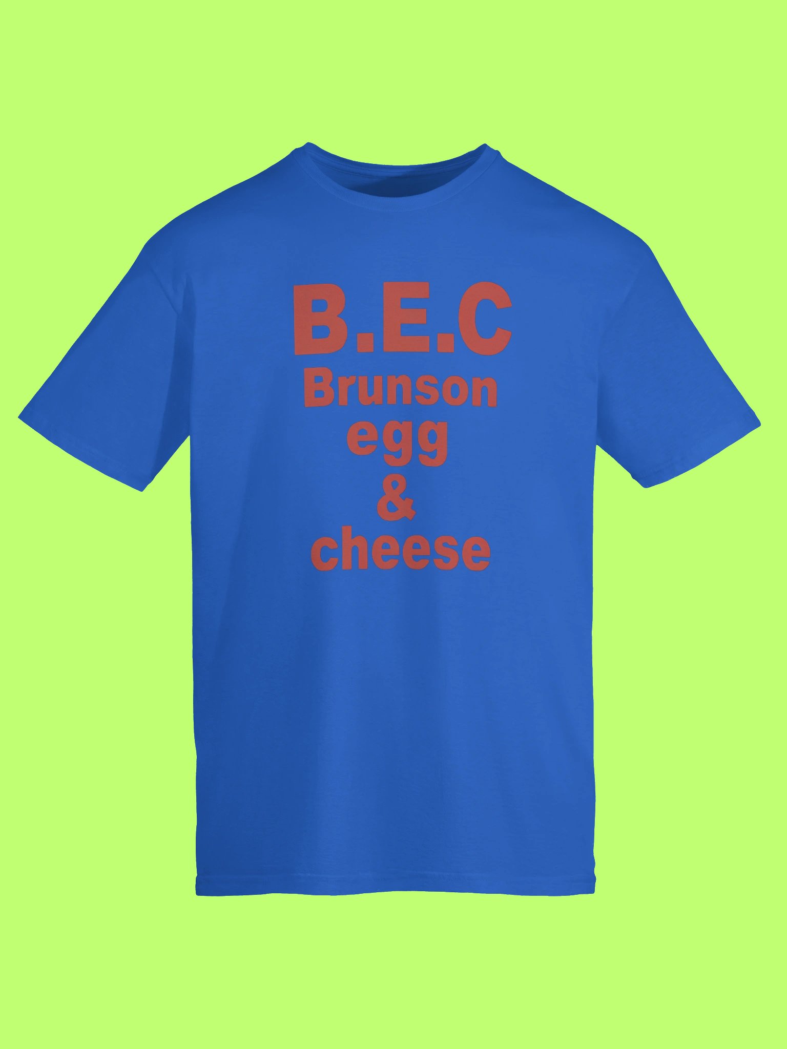 B.E.C Brunson Egg and Cheese Shirt product image (152)