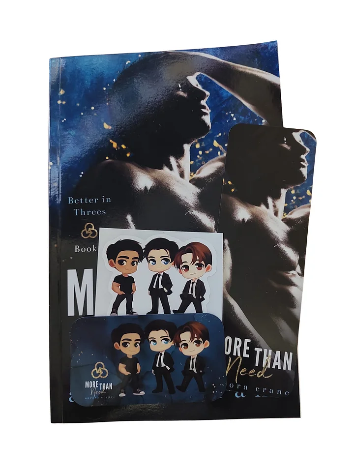 More than Need Signed Paperback + Swag (Optional) product image (2)