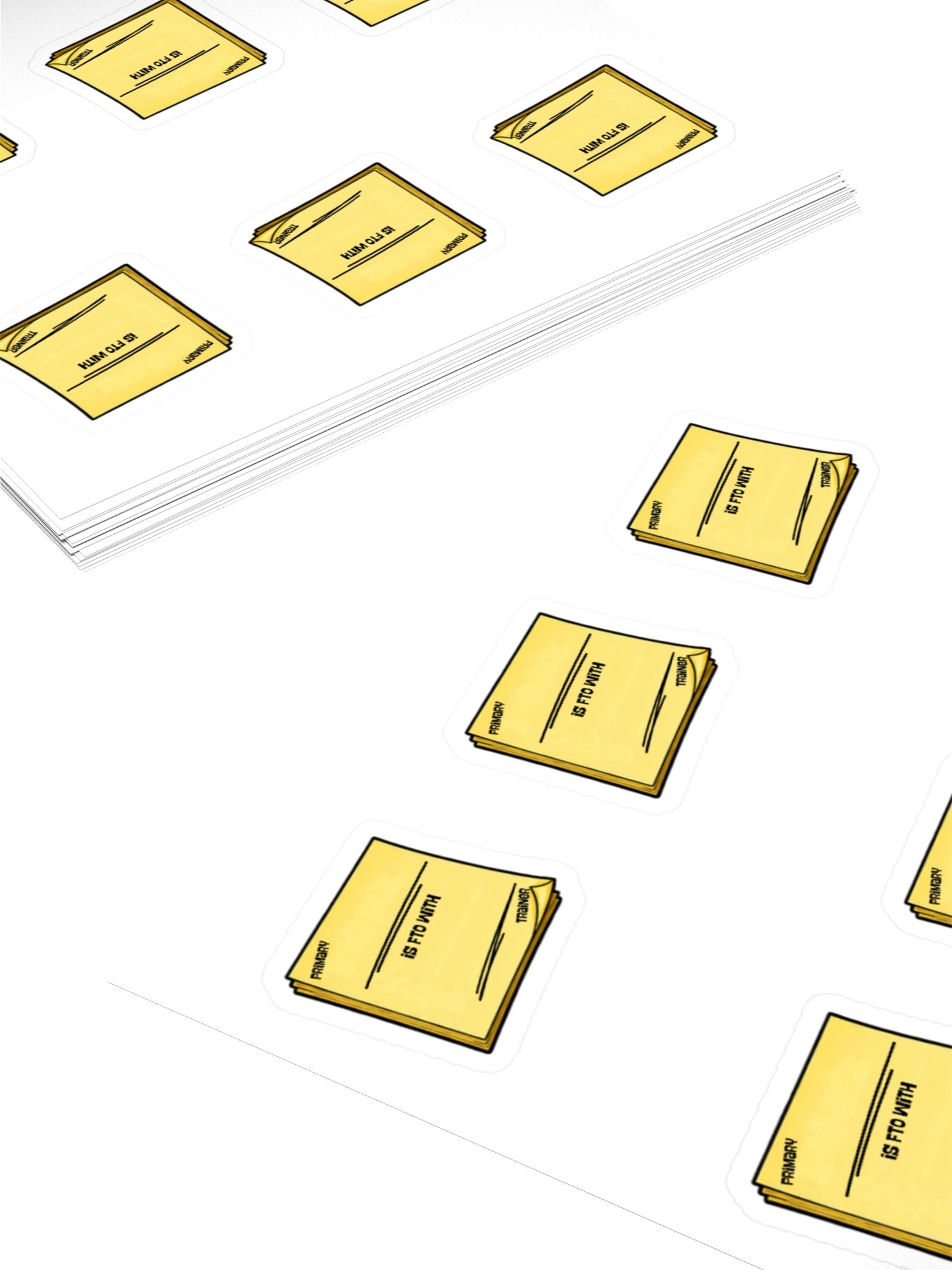Who’s Training Who? FTO Sticker Sheet product image (4)